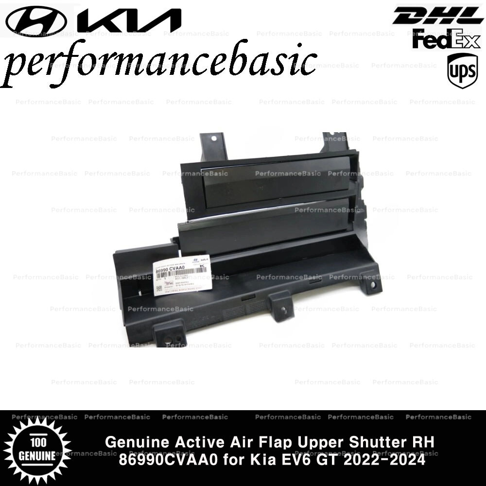 Genuine Active Air Flap Upper Shutter RH 86990CVAA0 for Kia EV6 GT 2022-2024