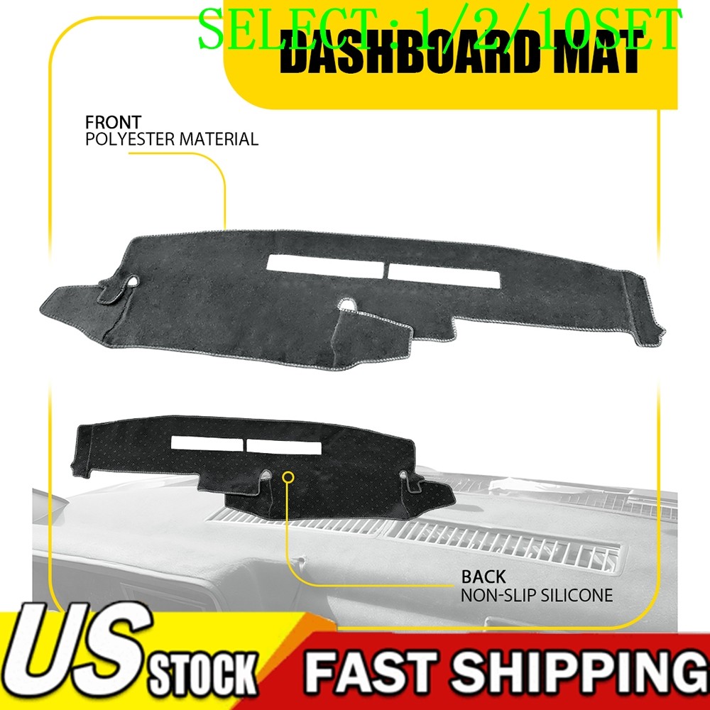 For 1988-94 Chevrolet C1500 C2500 C3500 Dash Mat Dashboard Cover Dashmat 1~10X