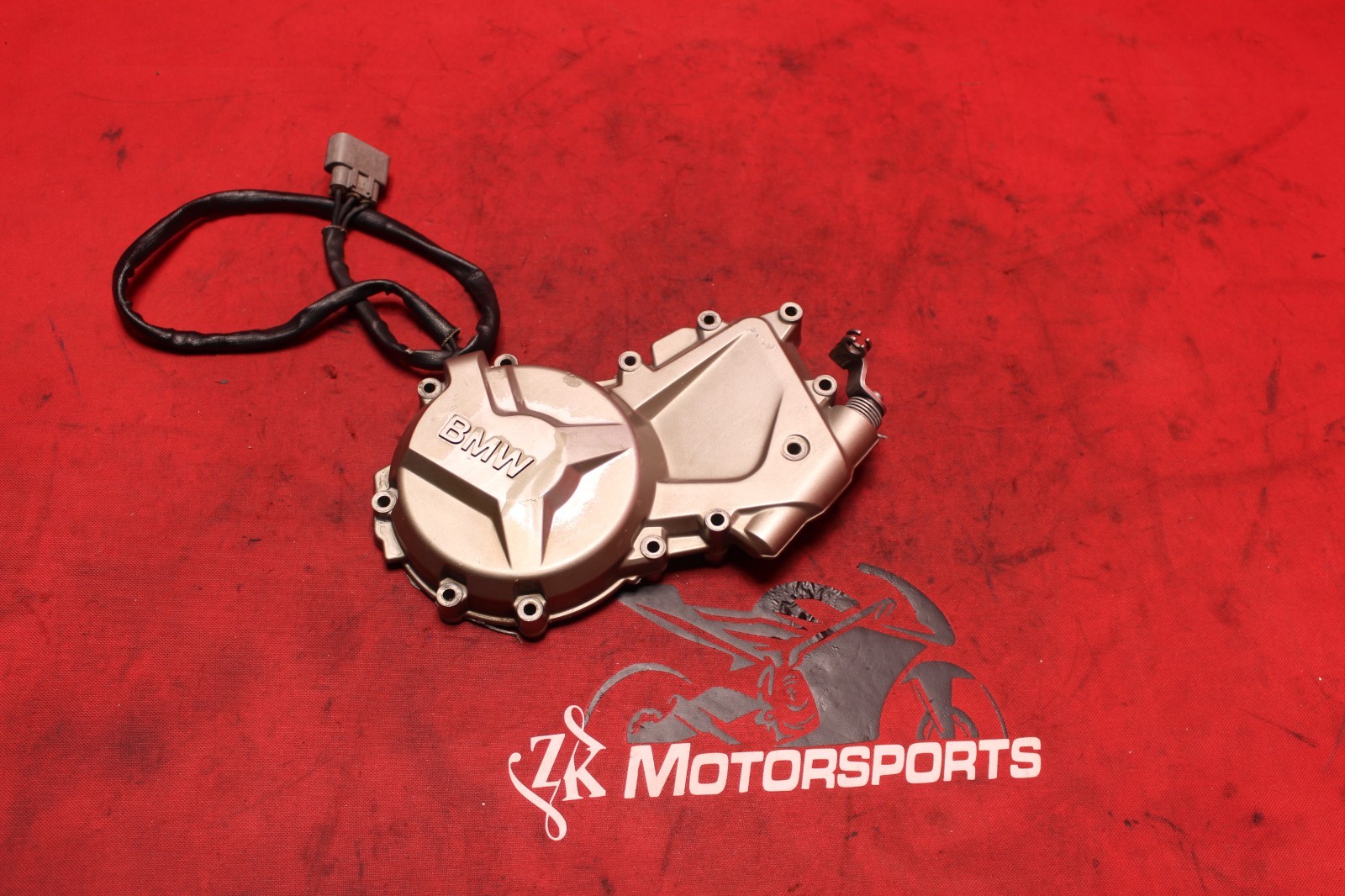 09-19  BMW S1000RR Engine Stator Magneto Alternator Cover Gears OEM Left Case
