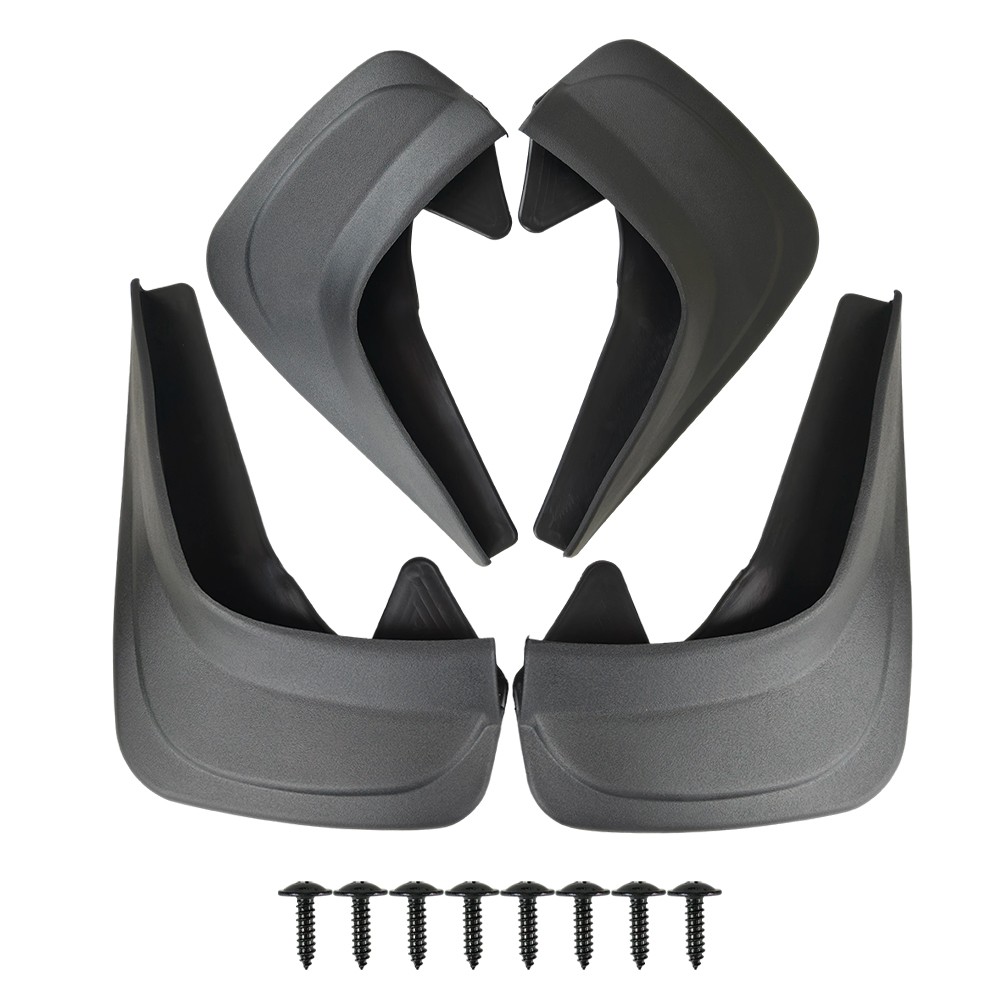 4x Universal Splash Guards Mudflaps Mudguards Mud Flaps For Car Pickup Truck Suv 4x Universal Splash Guards Mudflaps Mudguards Mud Flaps For Car Pickup Truck Suv