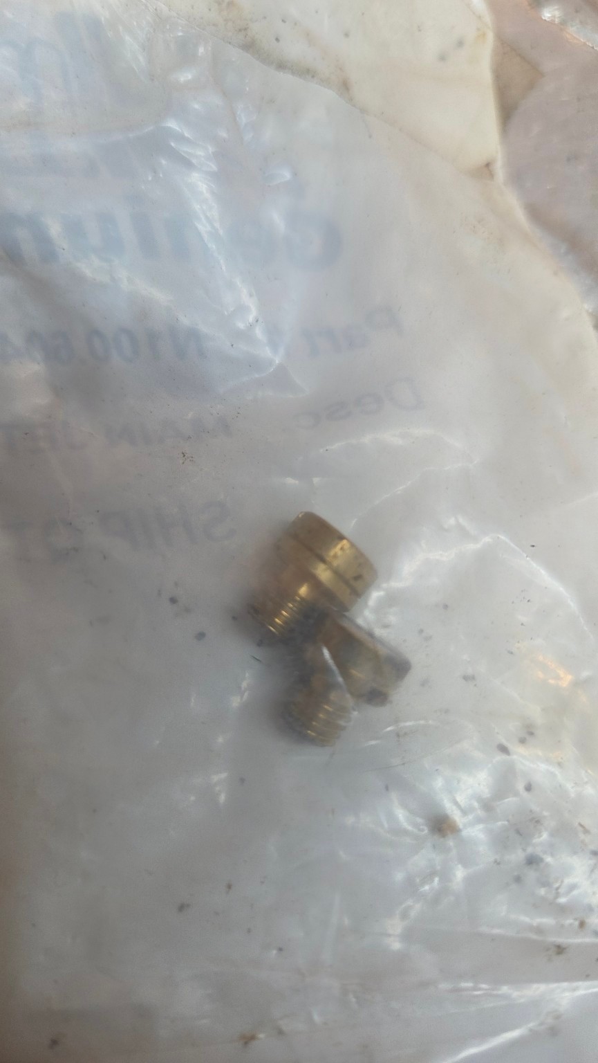 Mikuni N100.604-142.5 Large Round Main Jets Genuine Size 142.5 Qty 2