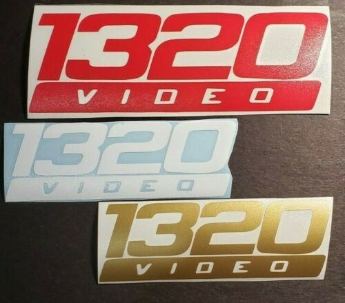 1320 VIDEO Decal Racing Performance Turbo JDM Vinyl Sticker Bumper Laptop Window
