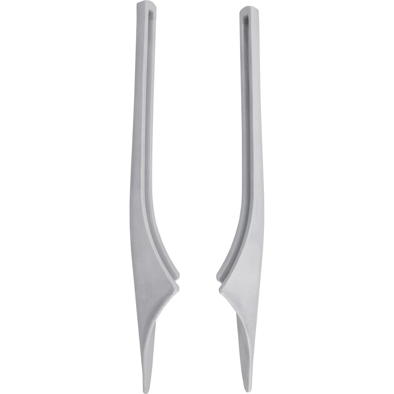 Plain Aluminum 1926-1927 Model T Roadster Smoothie Windshield Posts