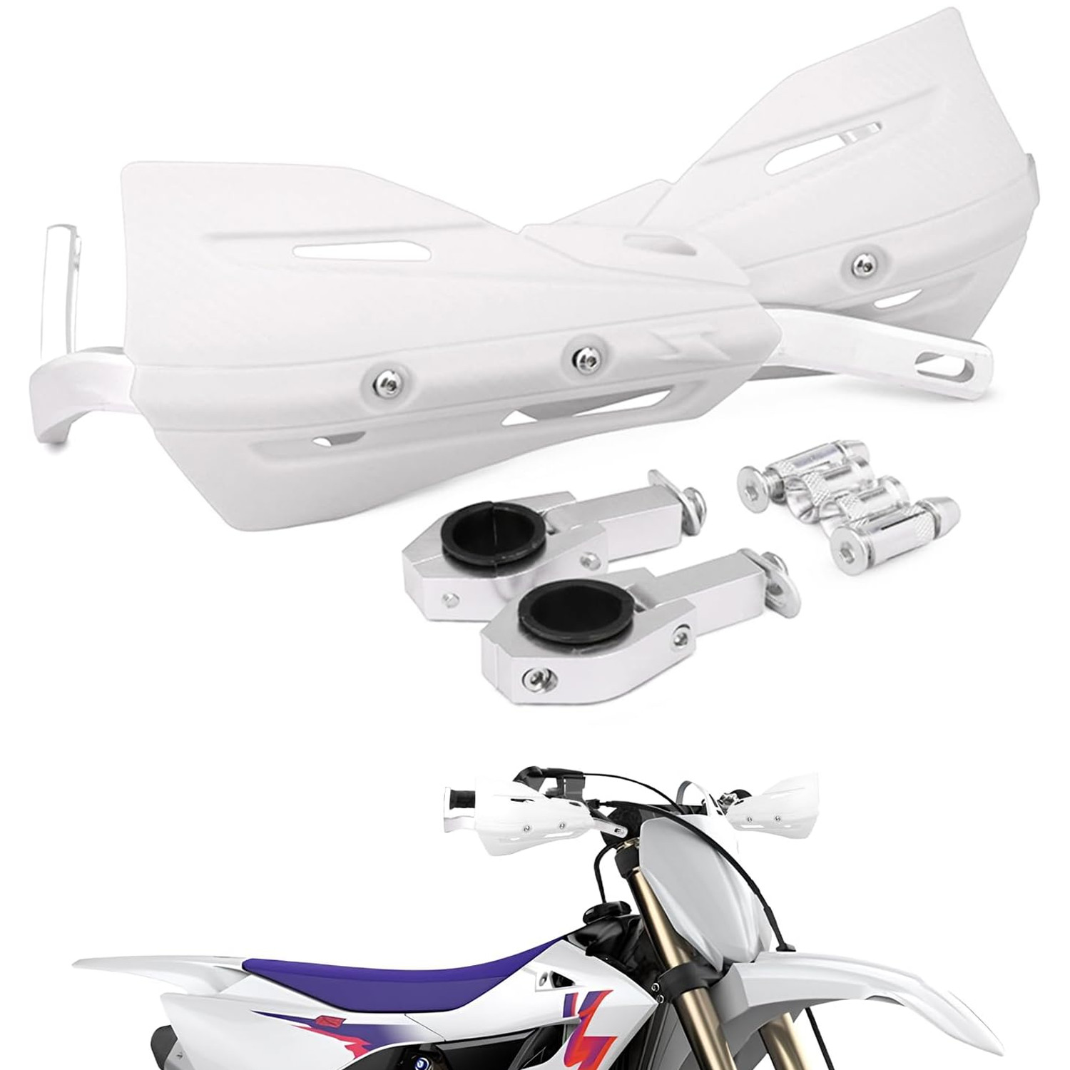 Dirt Bike Hand Guards Handguards 7/8 Dirt Bike Hand Guards Handguards 7/8