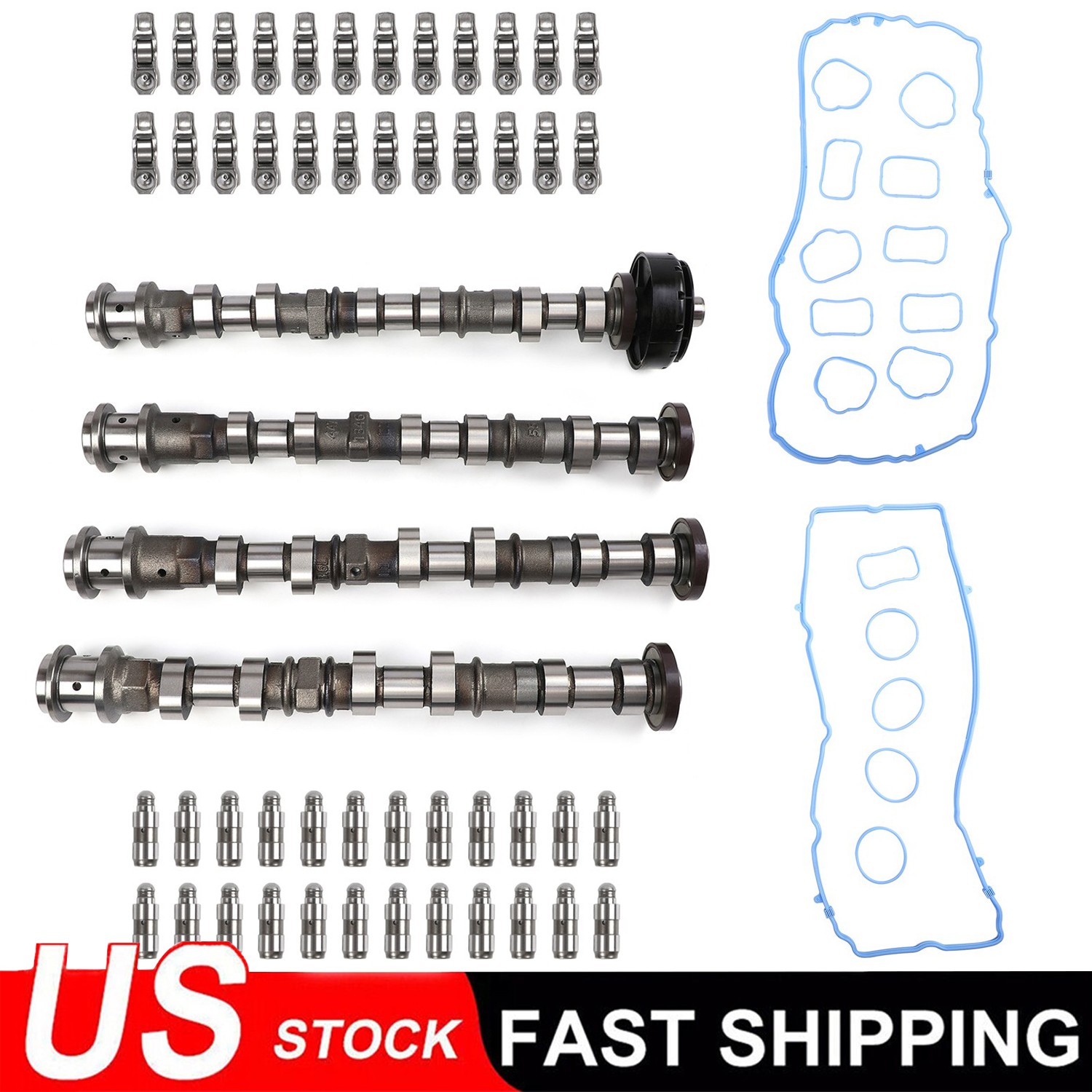 Fits 11-16 Chrysler Dodge Ram 3.6L V6 Pentastar Camshafts Rockers Lifters Kit
