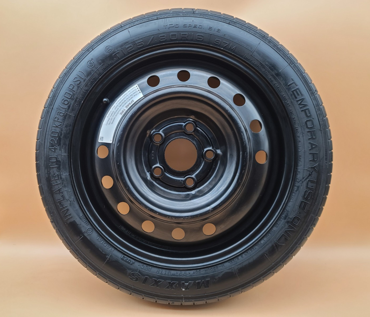 Spare Tire  Fits 2016 - 2025 Honda Civic OEM Genuine Donut.