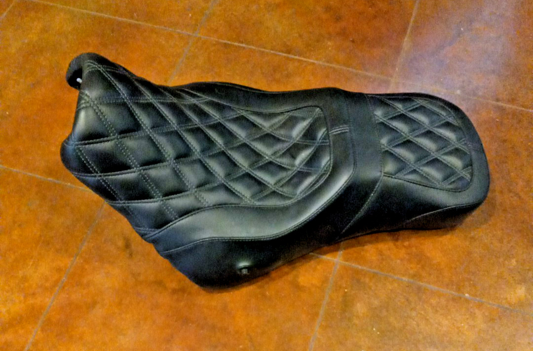 Danny Gray Airhawk Weekday Double Diamond Stitch  - 24-811DIAAIR harley softail
