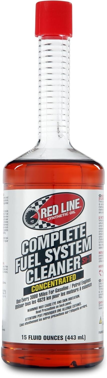 Red Line 60103 SI-1 Complete Fuel System Cleaner 15oz. - 1 Bottle