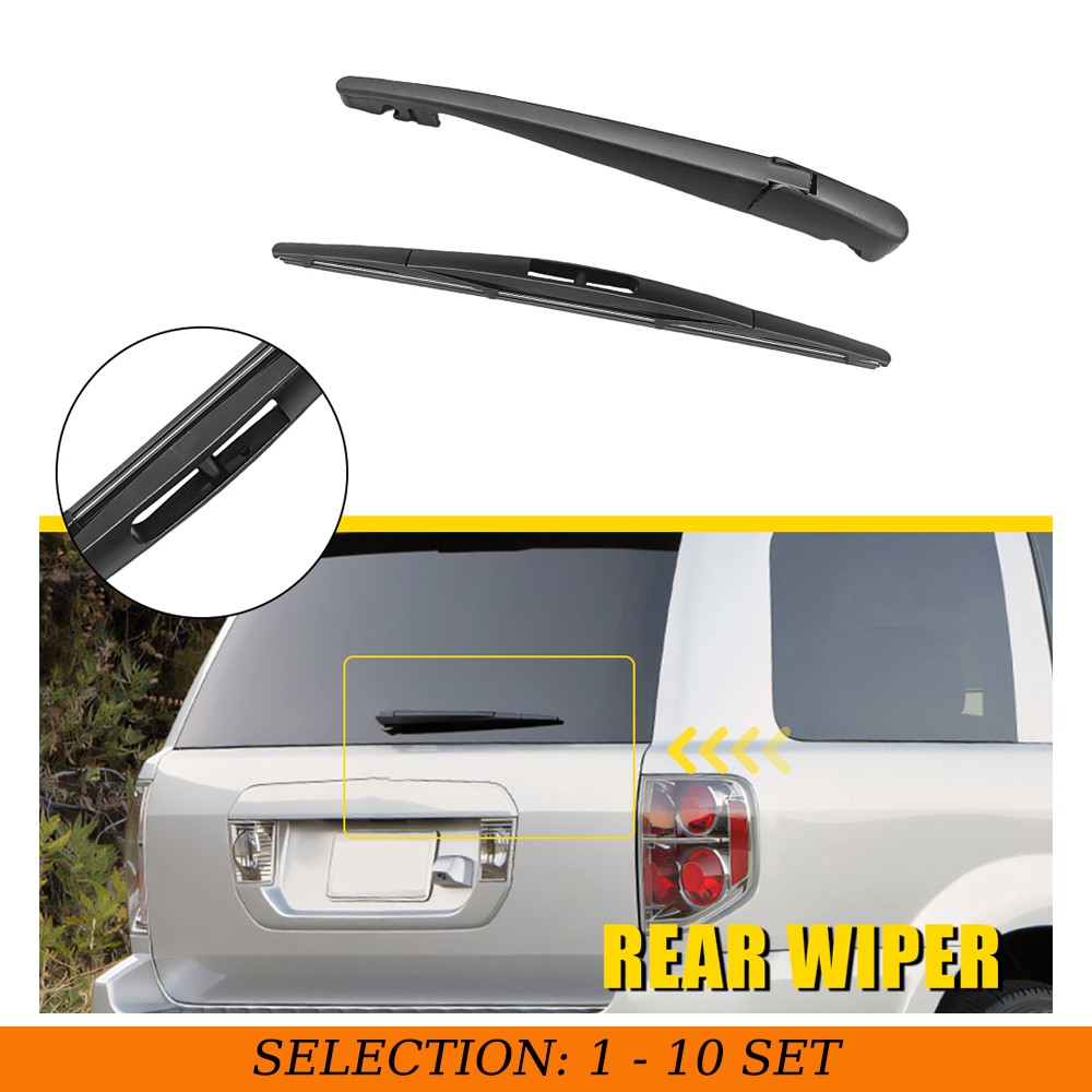 1-10Set For Honda Pilot 03-08 Rear Windscreen Back Windshield Wiper Arm & Blade