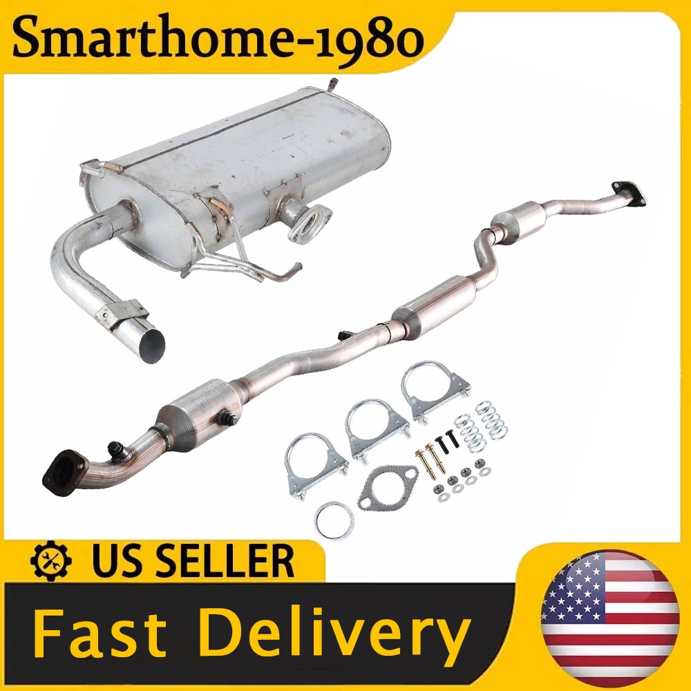 New Cat Converter Muffler Exhaust Kit for Mitsubishi Lancer 2.0L 2.4L 2009-2011