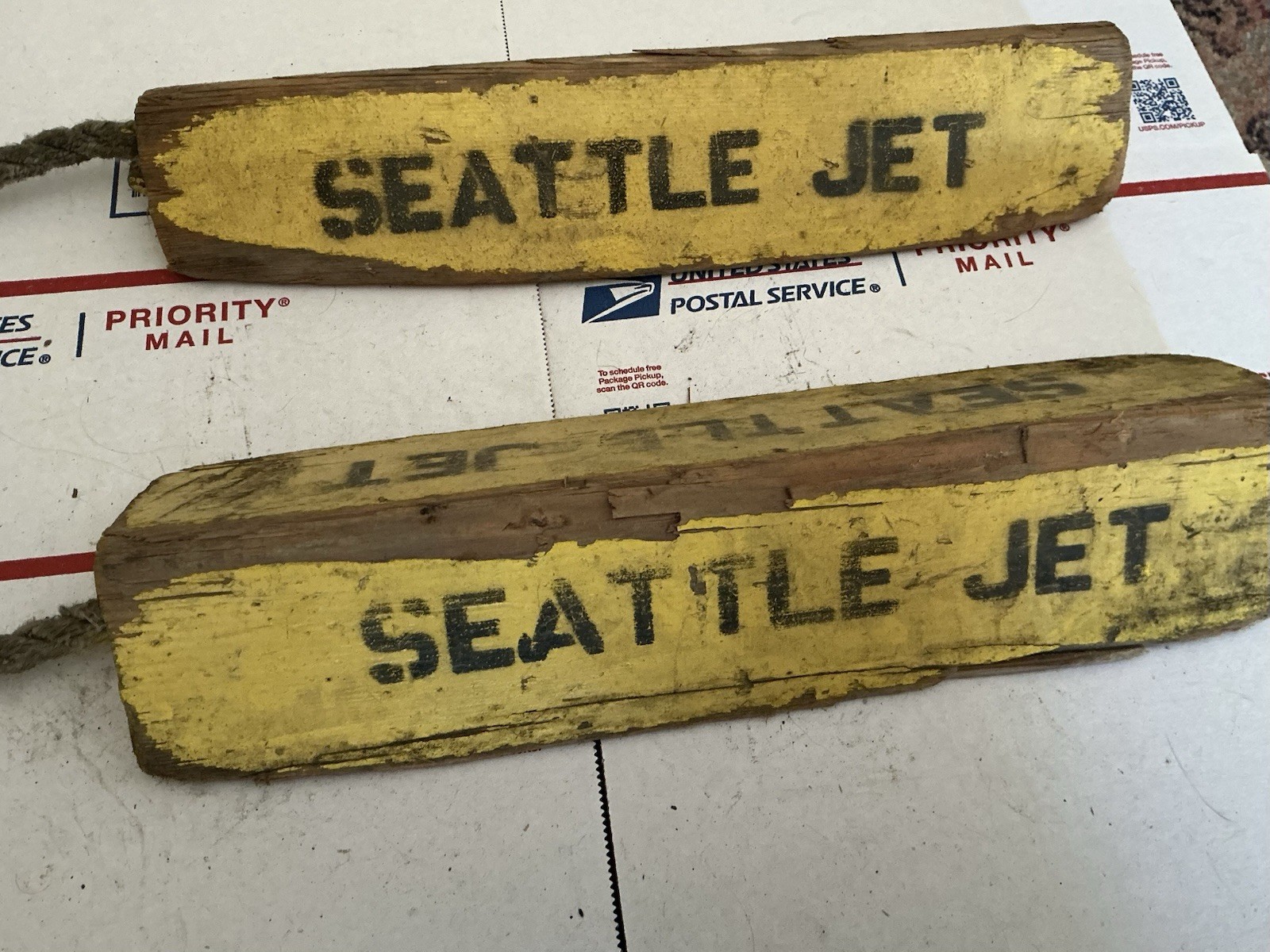 Vintage Wooden Wheel Chocks Vintage Wooden Wheel Chocks