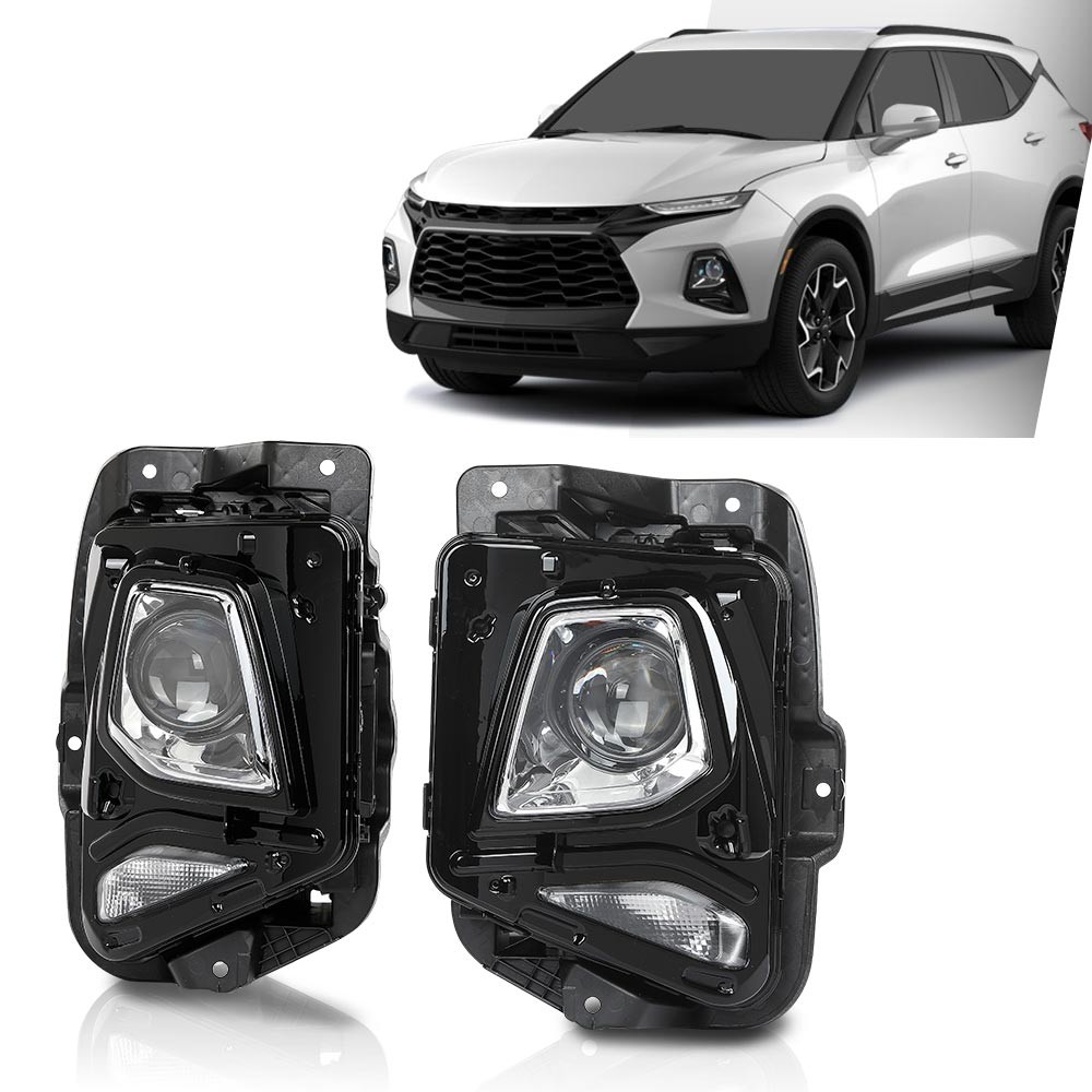 For 2019 2020 2021 Chevy Blazer HID/Xenon Model Projector Headlights Headlamps