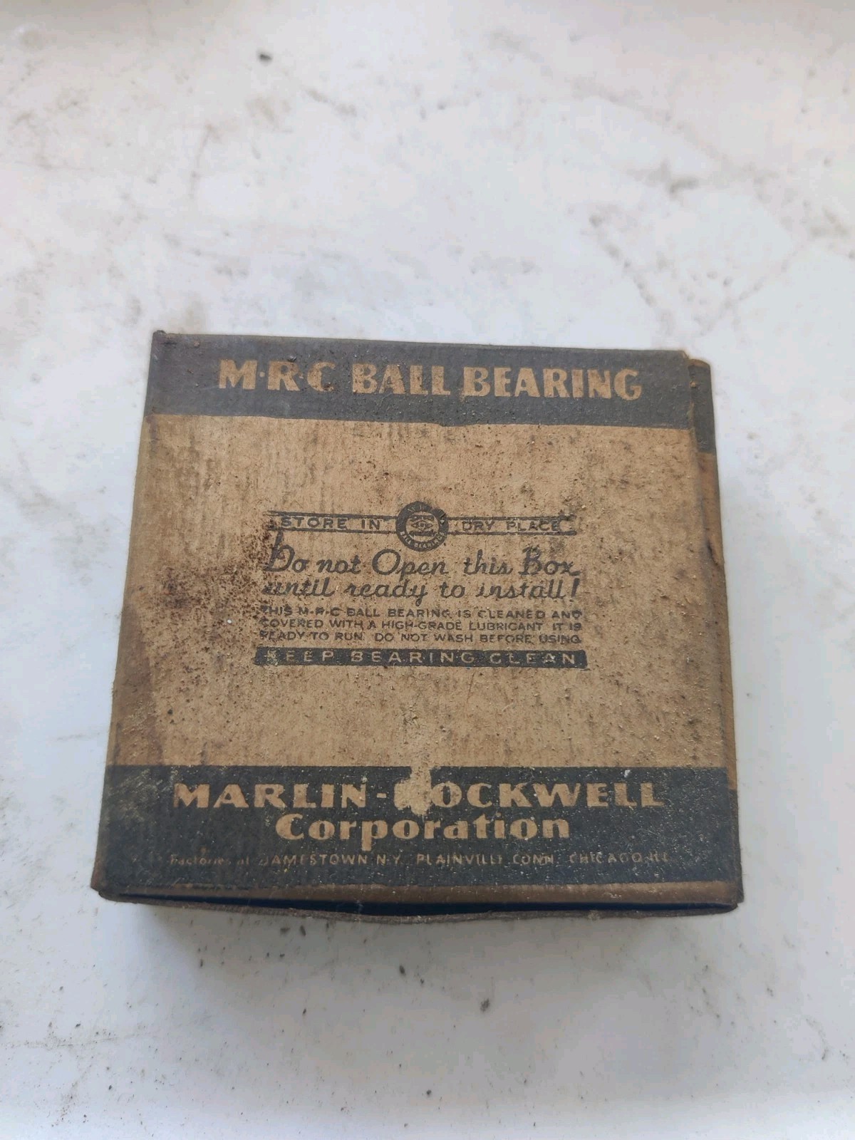 MRC 702 Retainer Marlin-Rockwell Corp Ball Bearing 1930-60s American vehicles MRC 702 Retainer Marlin-Rockwell Corp Ball Bearing 1930-60s American vehicles