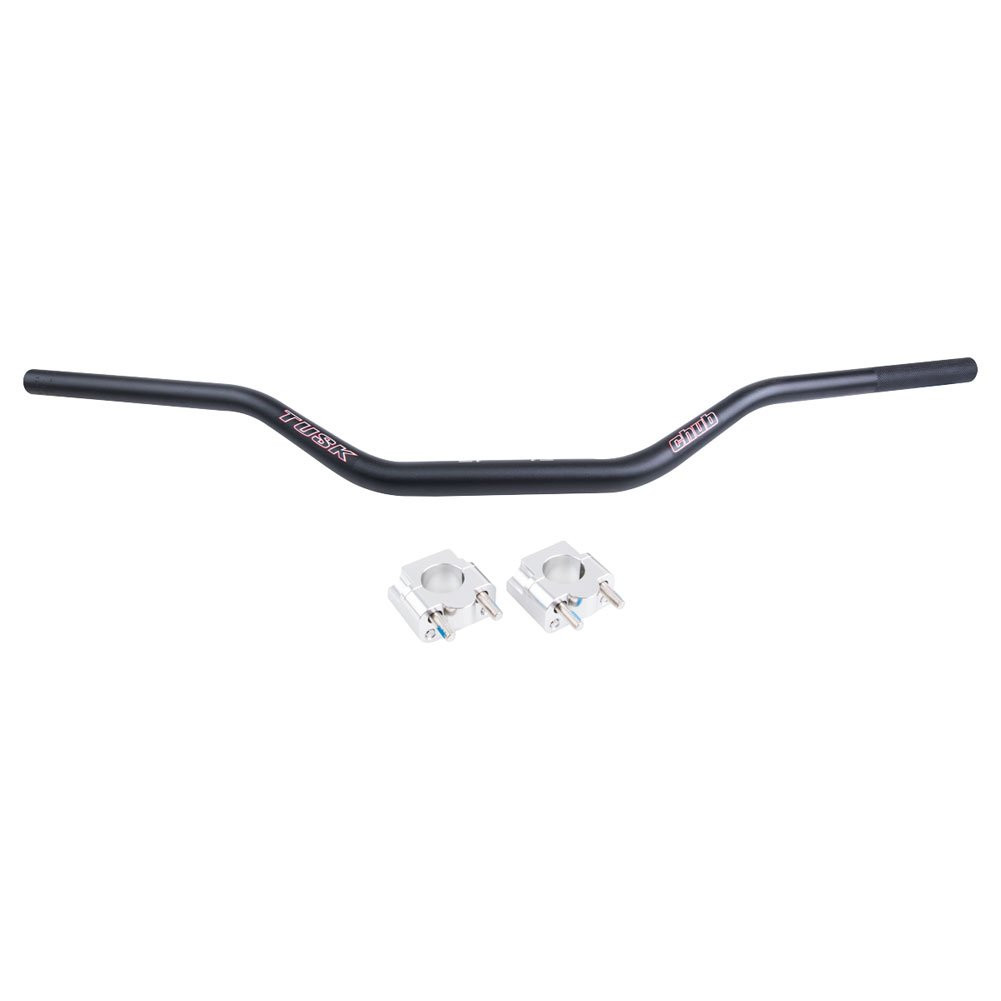 Tusk Universal Big Bar Clamp and Bar Kit Tusk Chub Big Bar CR High Bend Black Tusk Universal Big Bar Clamp and Bar Kit Tusk Chub Big Bar CR High Bend Black