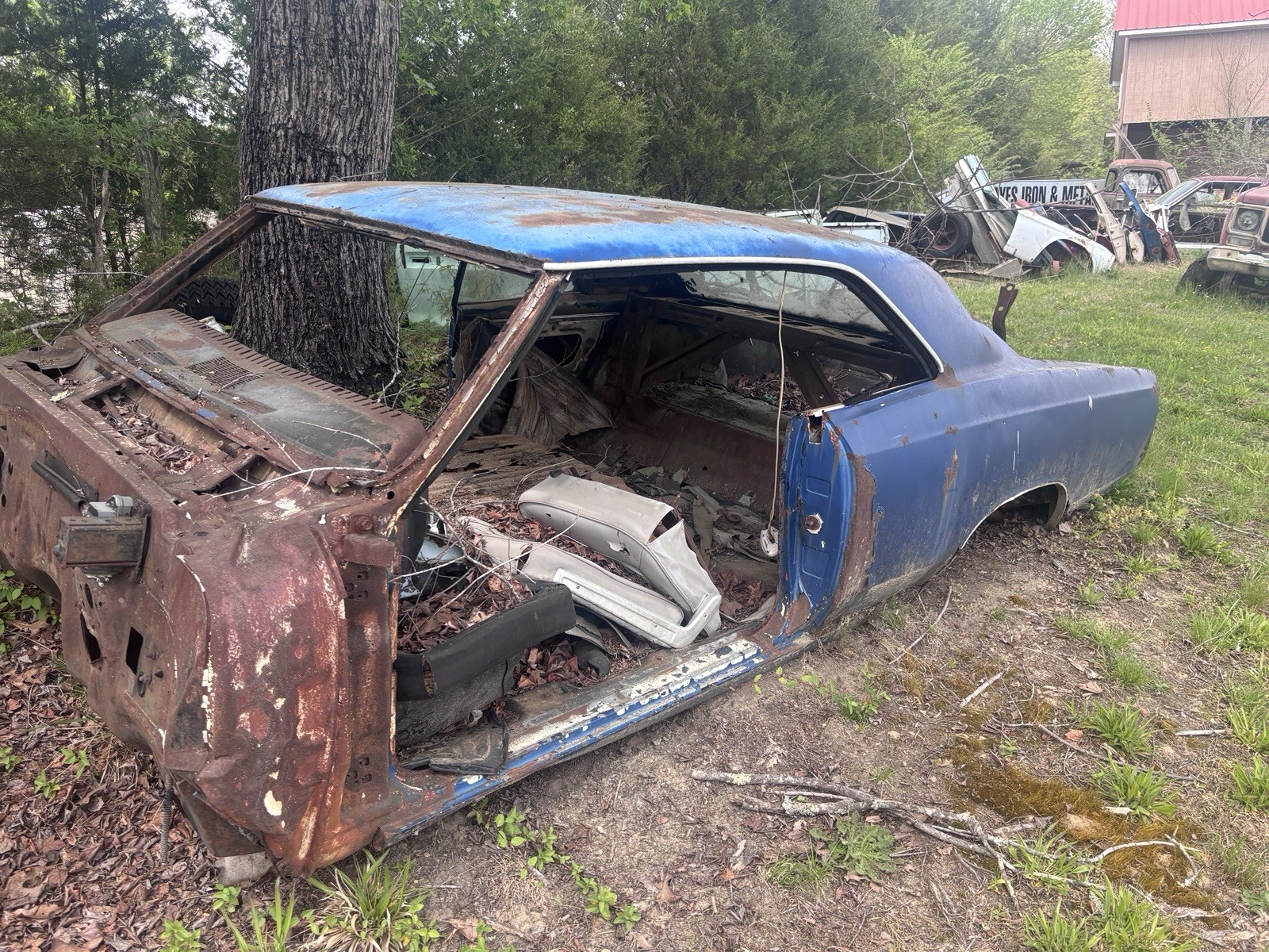 1967 Chevy Chevrolet Chevelle Body No Frame No Numbers NO SHIPPING MUST PICKUP