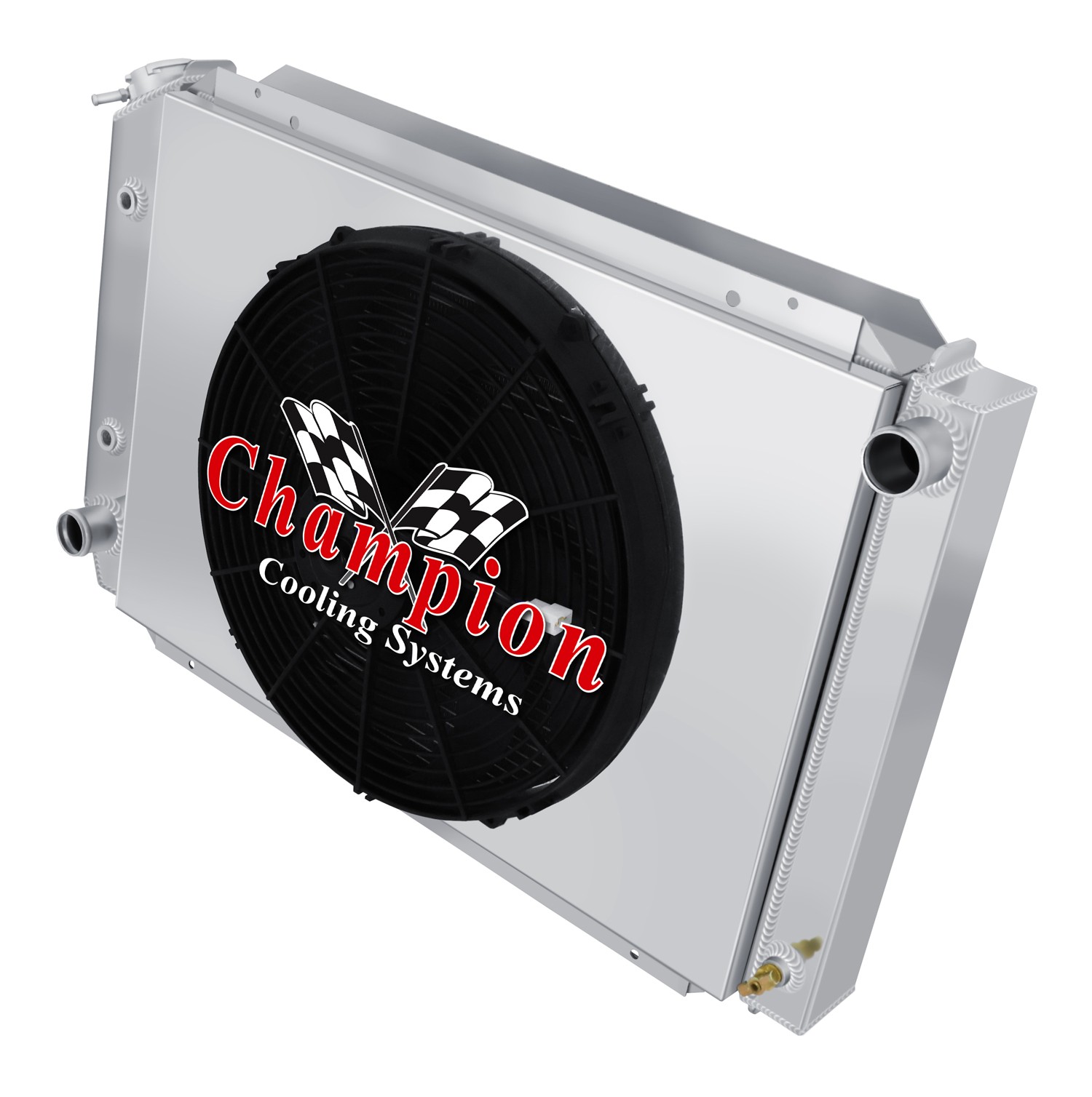 ER Champion 3 Row Radiator,16\
