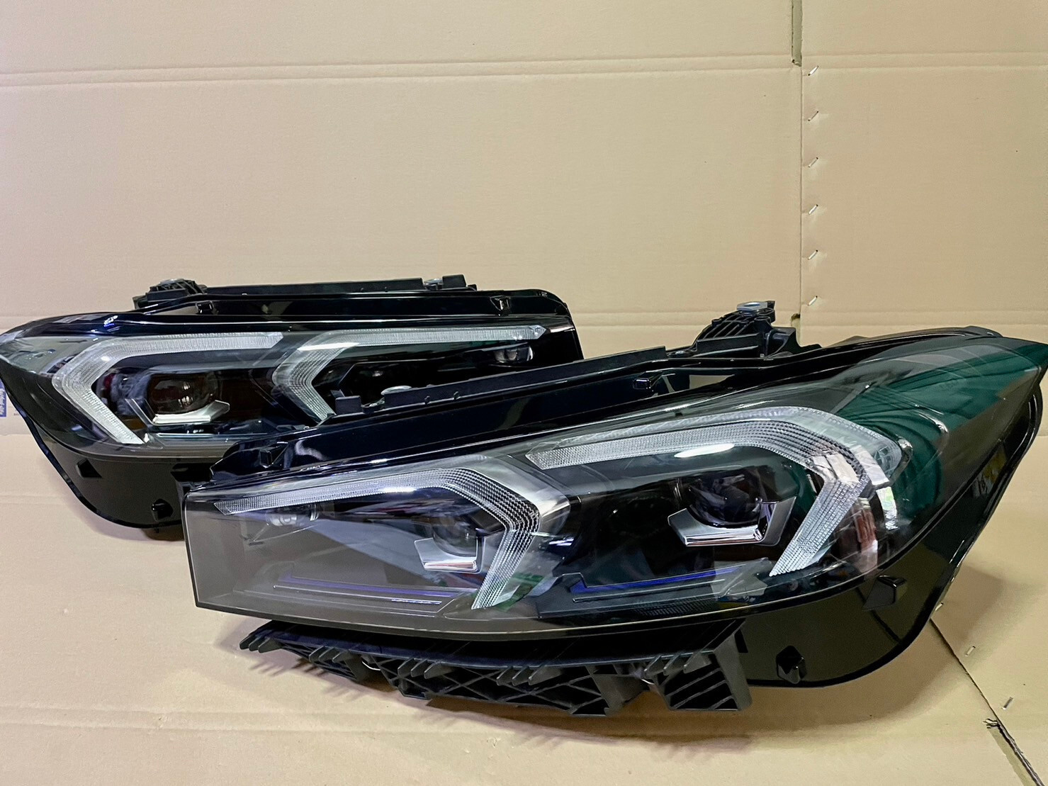 Perfect BMW 3 SERIES G20 G21 LCI LED ECE PAIR Side Headlight UK CAR