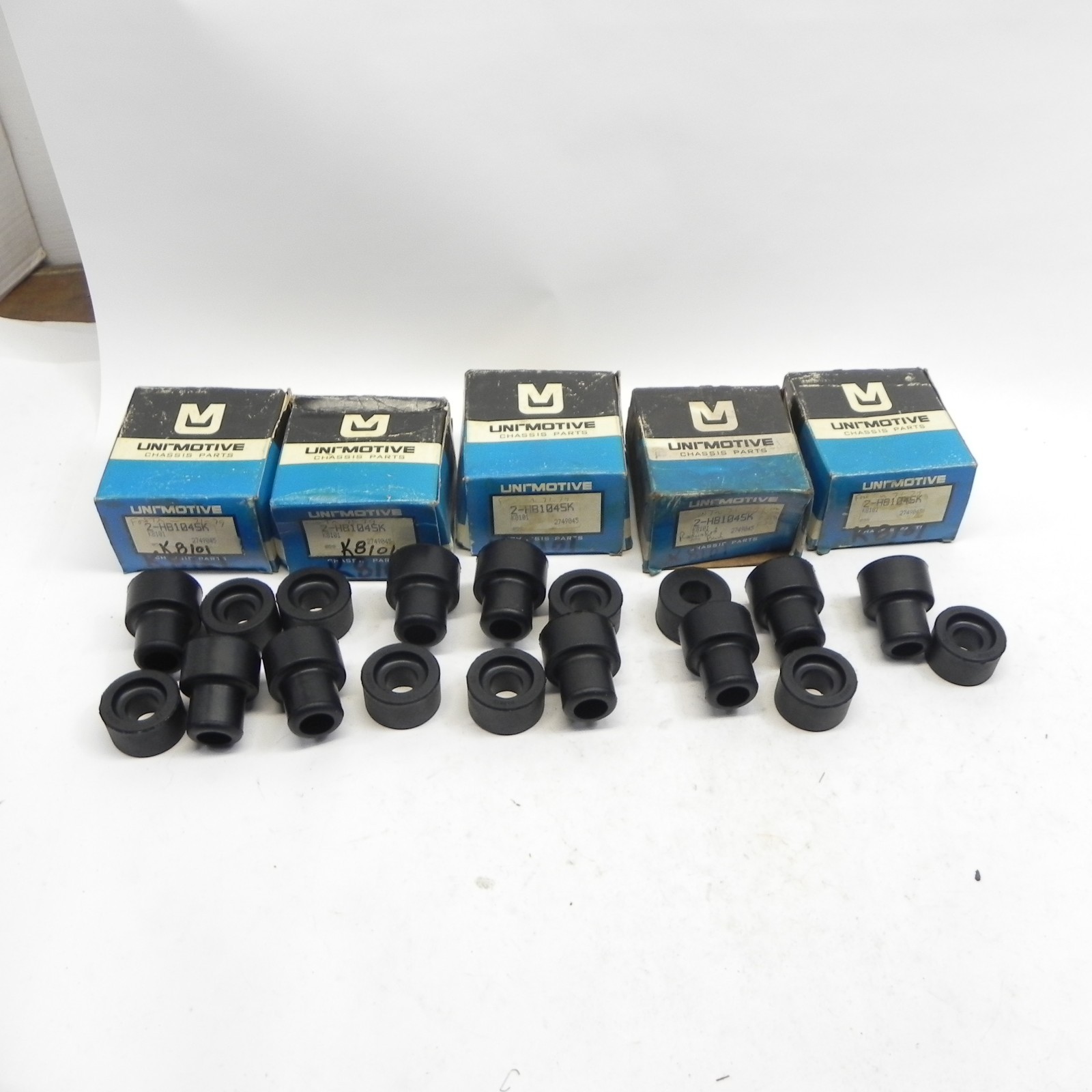 1965-1986 FORD TRUCKS STRUT ROD BUSHINGS LOT NORS UNIMOTIVE BRAND #K8101 1965-1986 FORD TRUCKS STRUT ROD BUSHINGS LOT NORS UNIMOTIVE BRAND #K8101