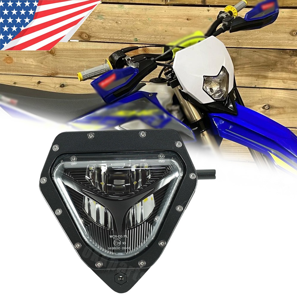 For Sherco 2012-2023 300 SEF HAMISH MACDONALD REPLICA LED Headlight Hi/Low Beam
