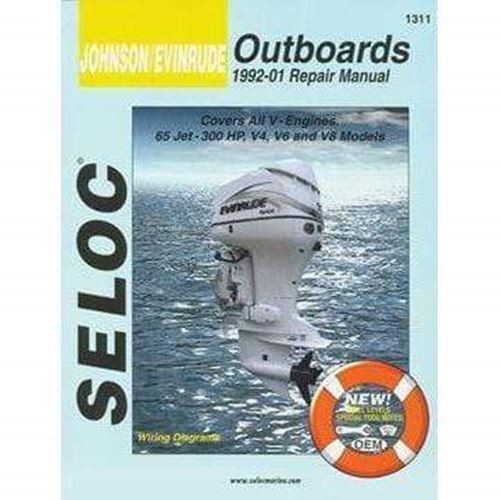 Sierra Seloc Manual Johnson/Evinrude Outboards 92-01 #18-01311