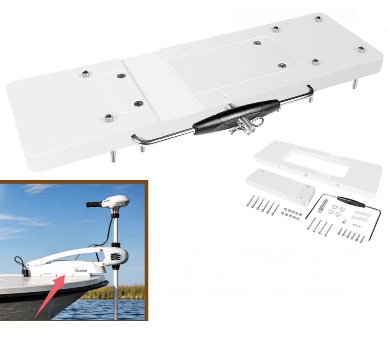 Release Bracket 854019 For Minn Kota RTA-19 Riptide Fortrex,Maxxum,Edge Quick