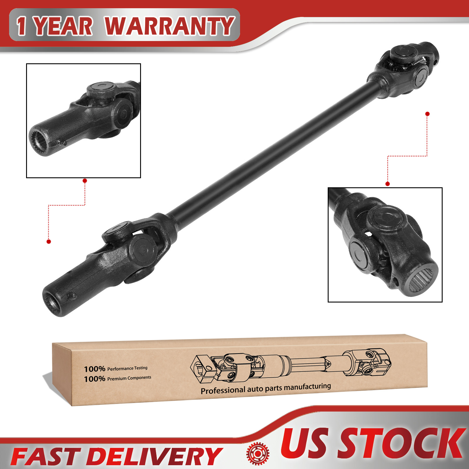 Front Driveshaft Prop Shaft Assembly for 2004-2006 Polaris Sportsman 500 1380233