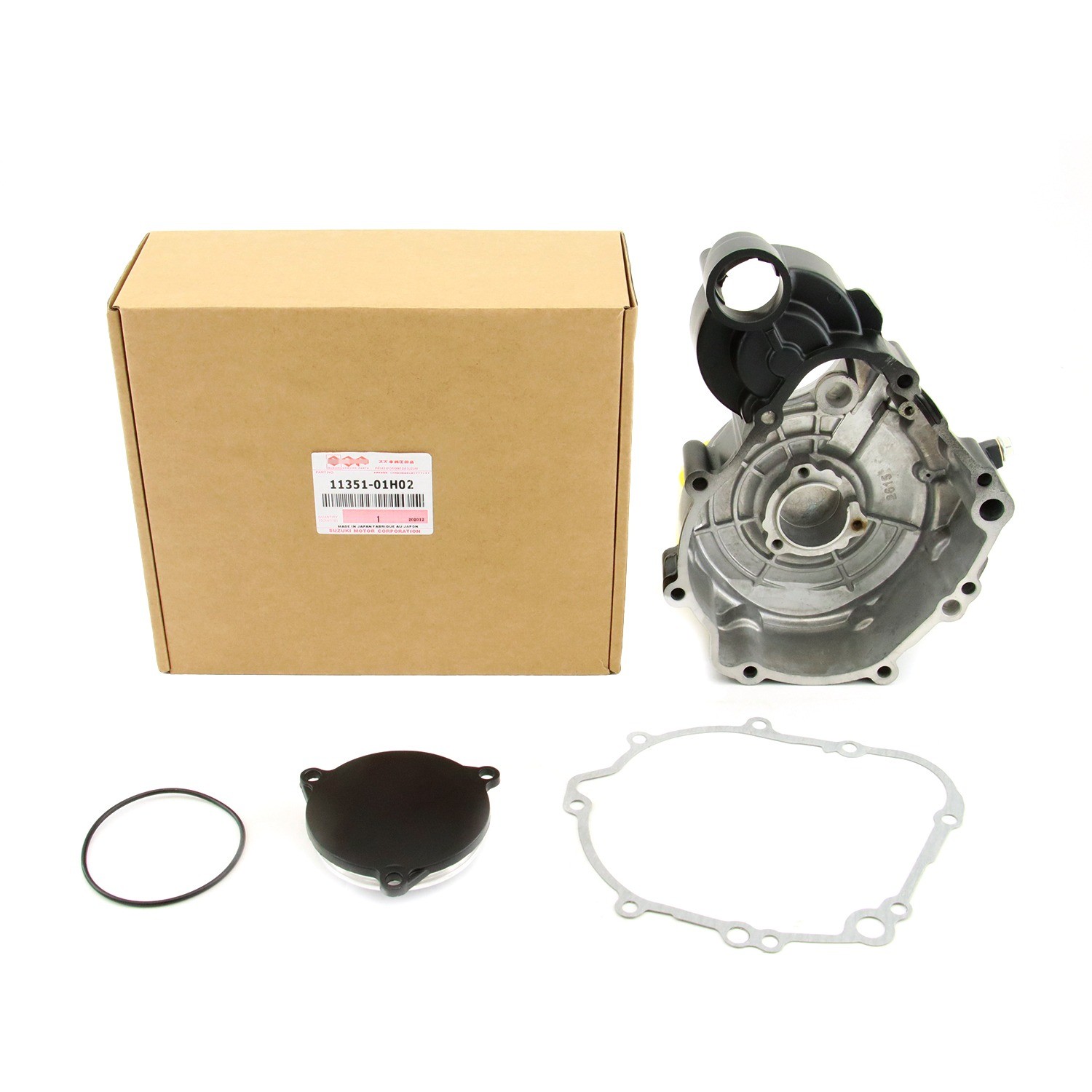 OEM Engine Stator Cover & Gasket For Suzuki GSXR600 750 GSX-R LH 11351-01H02 NEW OEM Engine Stator Cover & Gasket For Suzuki GSXR600 750 GSX-R LH 11351-01H02 NEW