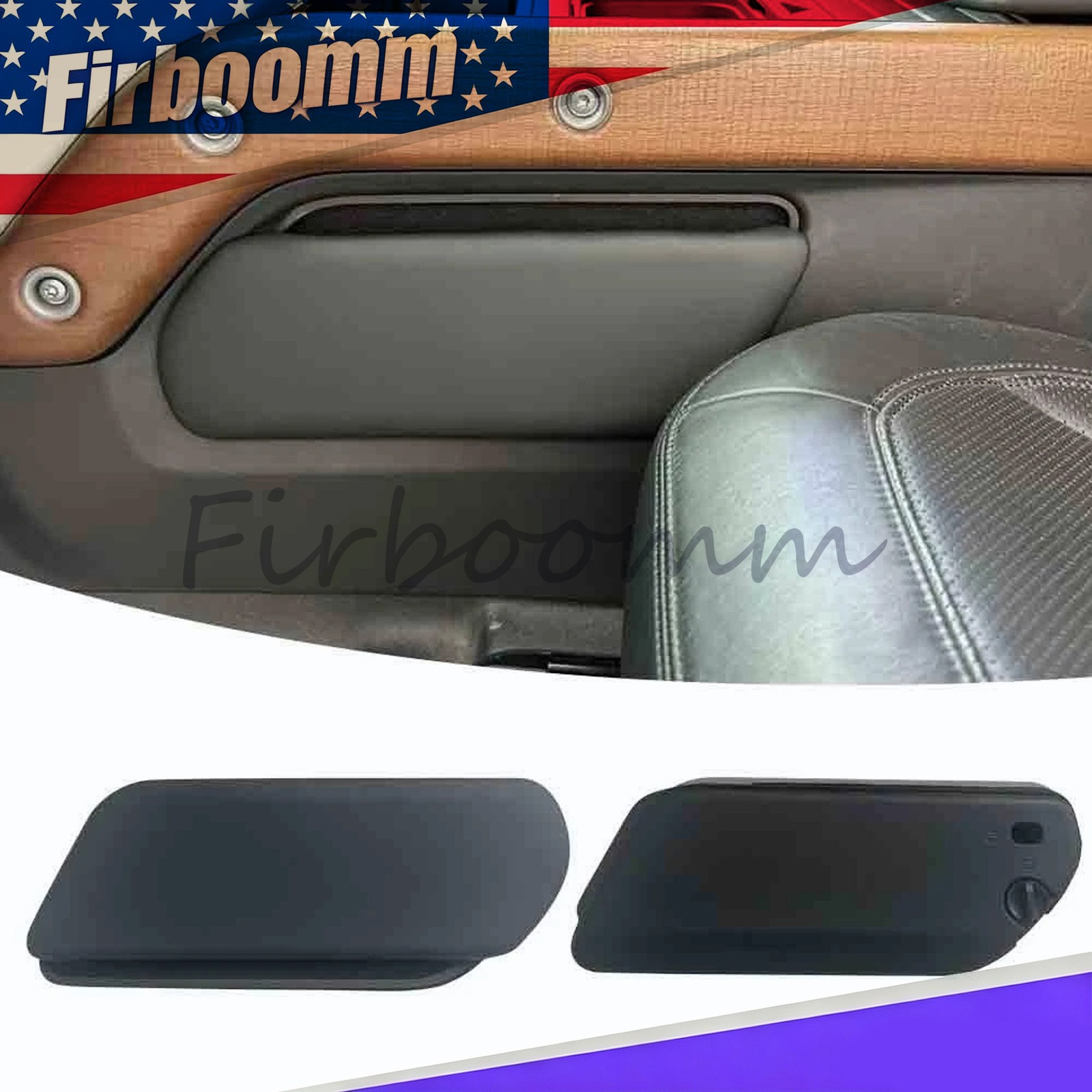 Fit for 2020-2025 Land Rover Defender 110/90 Center Console Side Storage Box 2X