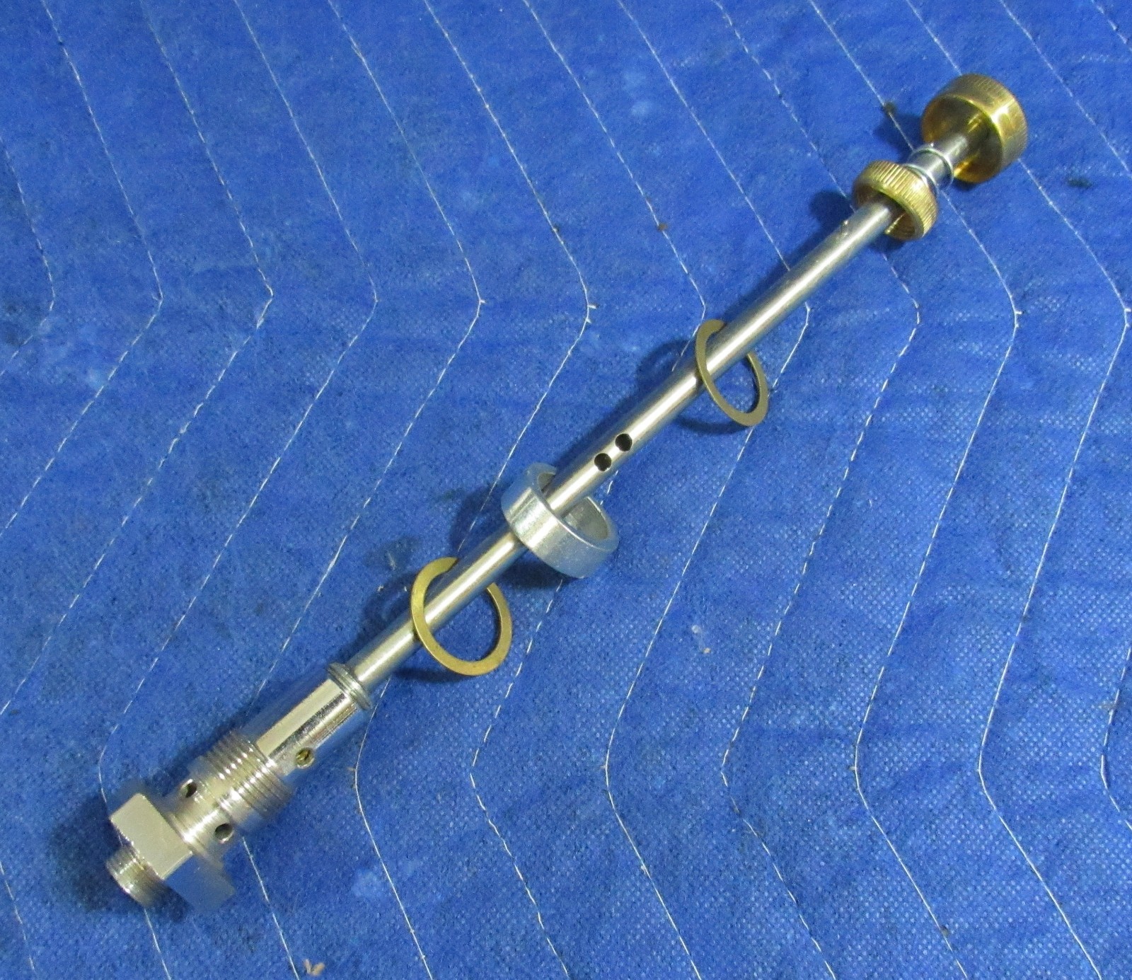 NOS HARLEY KNUCKLEHEAD PANHEAD FLATHEAD GAS TANK FUEL SHUT OFF VALVE ROD KNOB