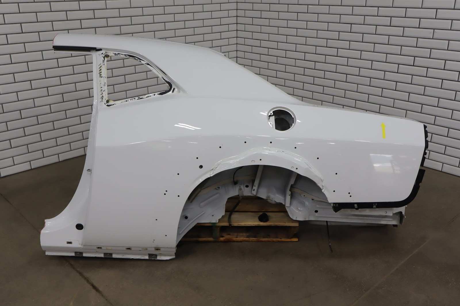 2018-2023 Dodge Challenger Scat Hellcat Widebody LH Left Quarter Panel White OEM