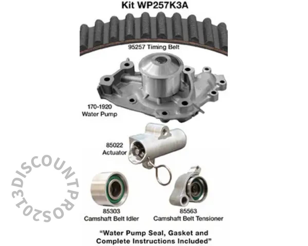 🚗 Dayco WP257K3A Timing Belt Kit with Water Pump – New in Box 📦