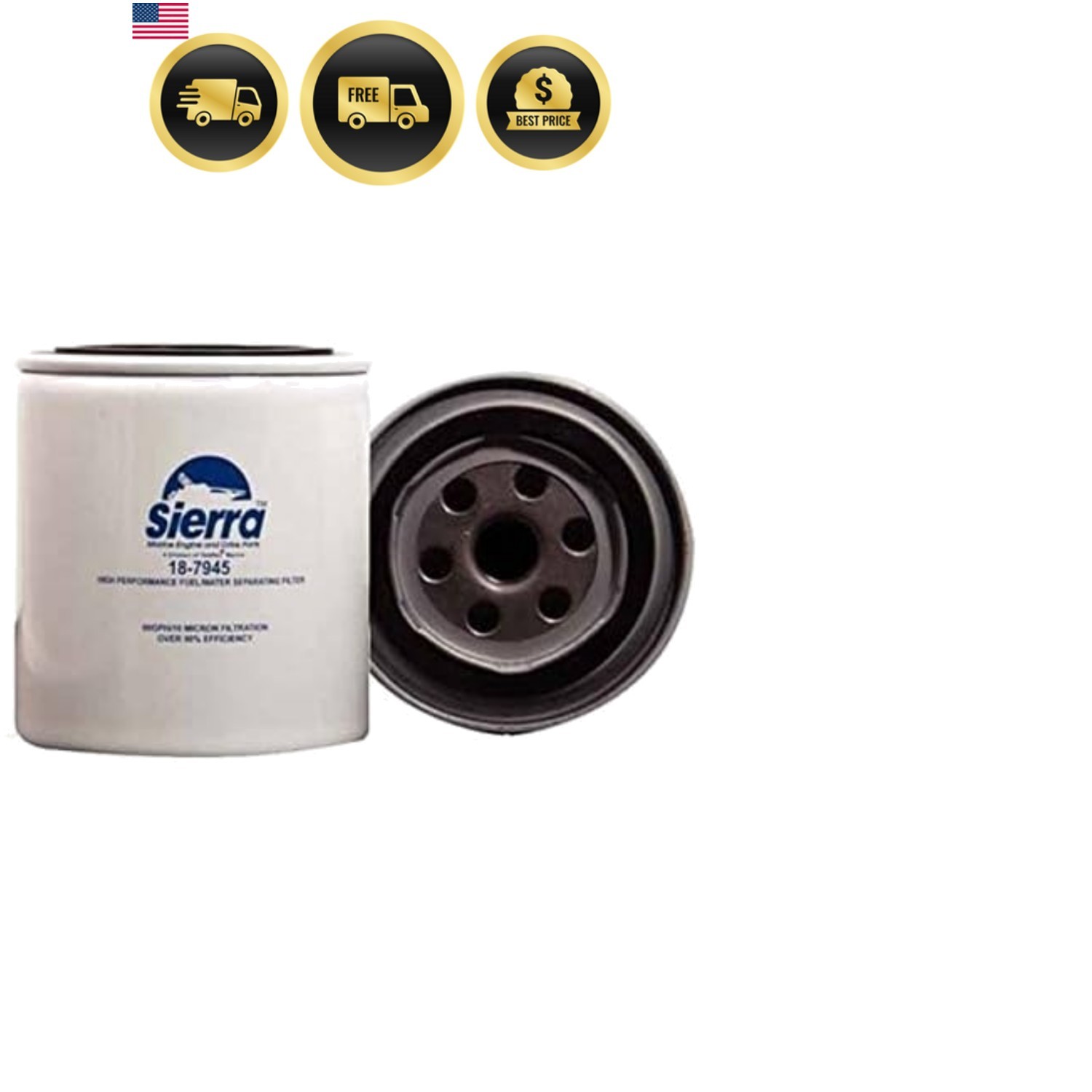 AMRS-18-7945 18-7945 Fuel Water Separator Filter Replaces 35-802893Q01 AMRS-18-7945 18-7945 Fuel Water Separator Filter Replaces 35-802893Q01
