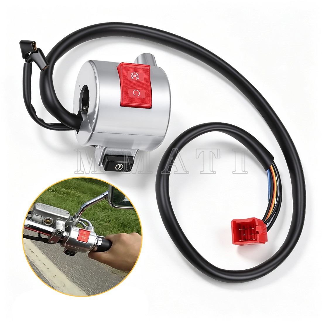 Right Start Stop Kill Switch for Honda VTX1300C/VTX1300R/VTX1300S/VTX1300T 03-09