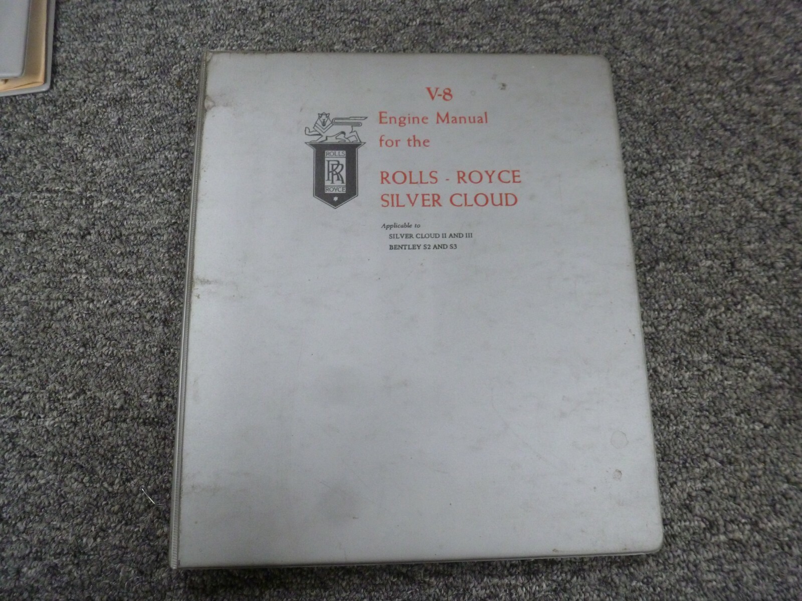1959-1962 Rolls Royce Silver Cloud II II Engine Service Repair Manual 1960 1961