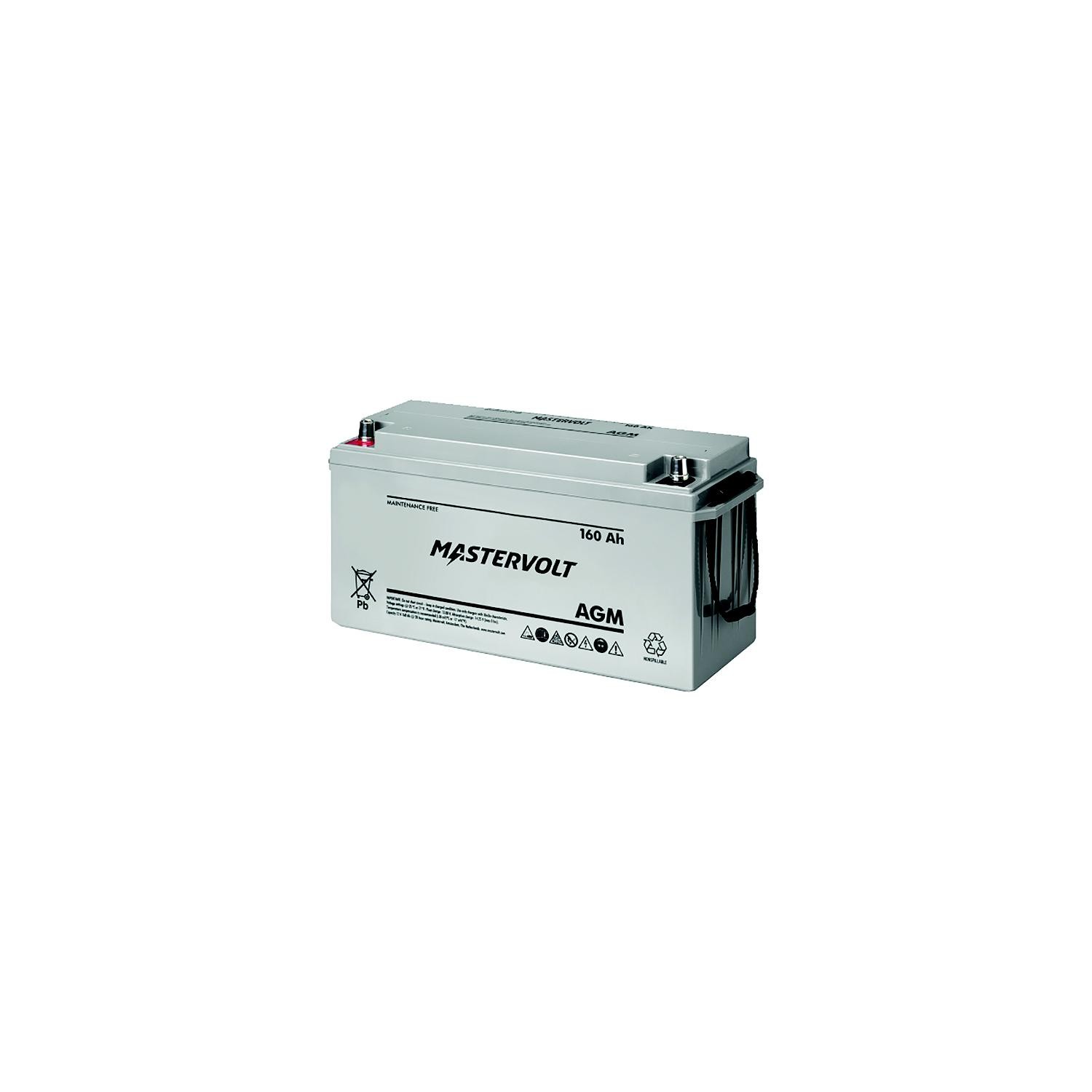 Mastervolt 62001600 12V AGM Battery, Group 4D Mastervolt 62001600 12V AGM Battery, Group 4D