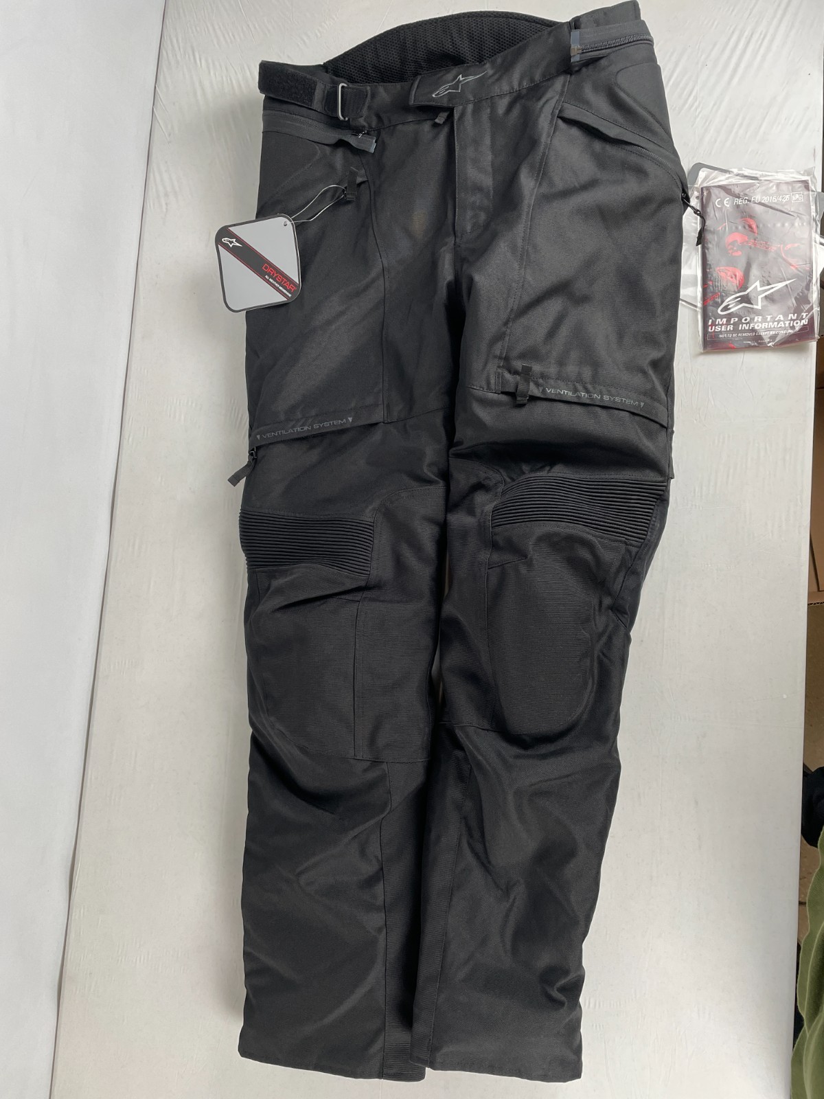 Alpinestars Stella Streetwise Drystar Women's Motorcycle Pants, Black, 10, M Alpinestars Stella Streetwise Drystar Women's Motorcycle Pants, Black, 10, M