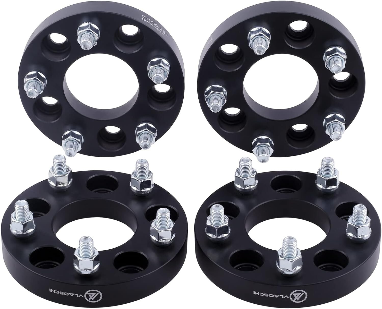 4pc 5x5.5 to 5x5 Wheel Adapters 1 Inch 1/2\