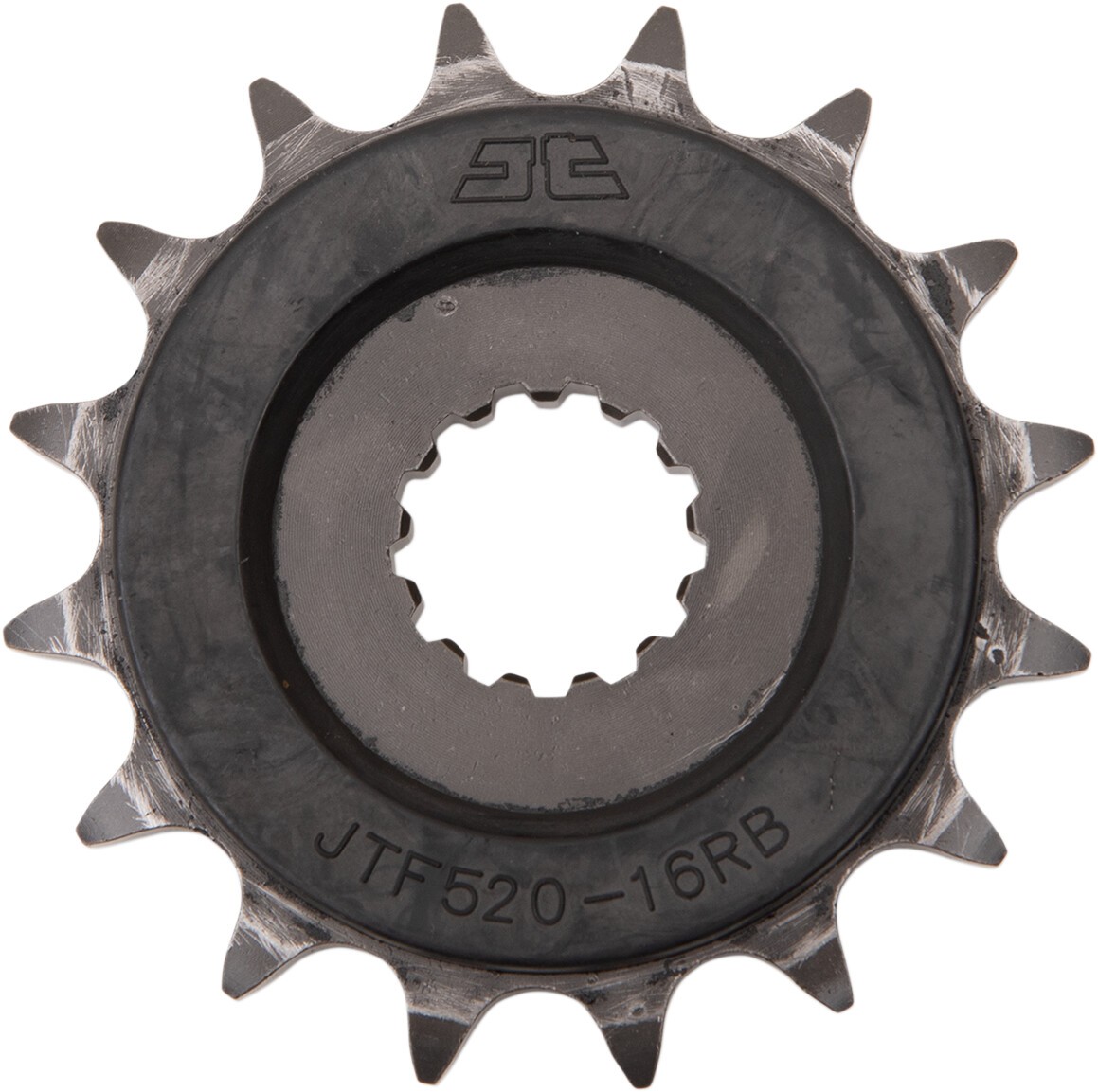JT Sprockets Rubber Cushioned Steel Front Sprocket 525 16T JTF520.16RB