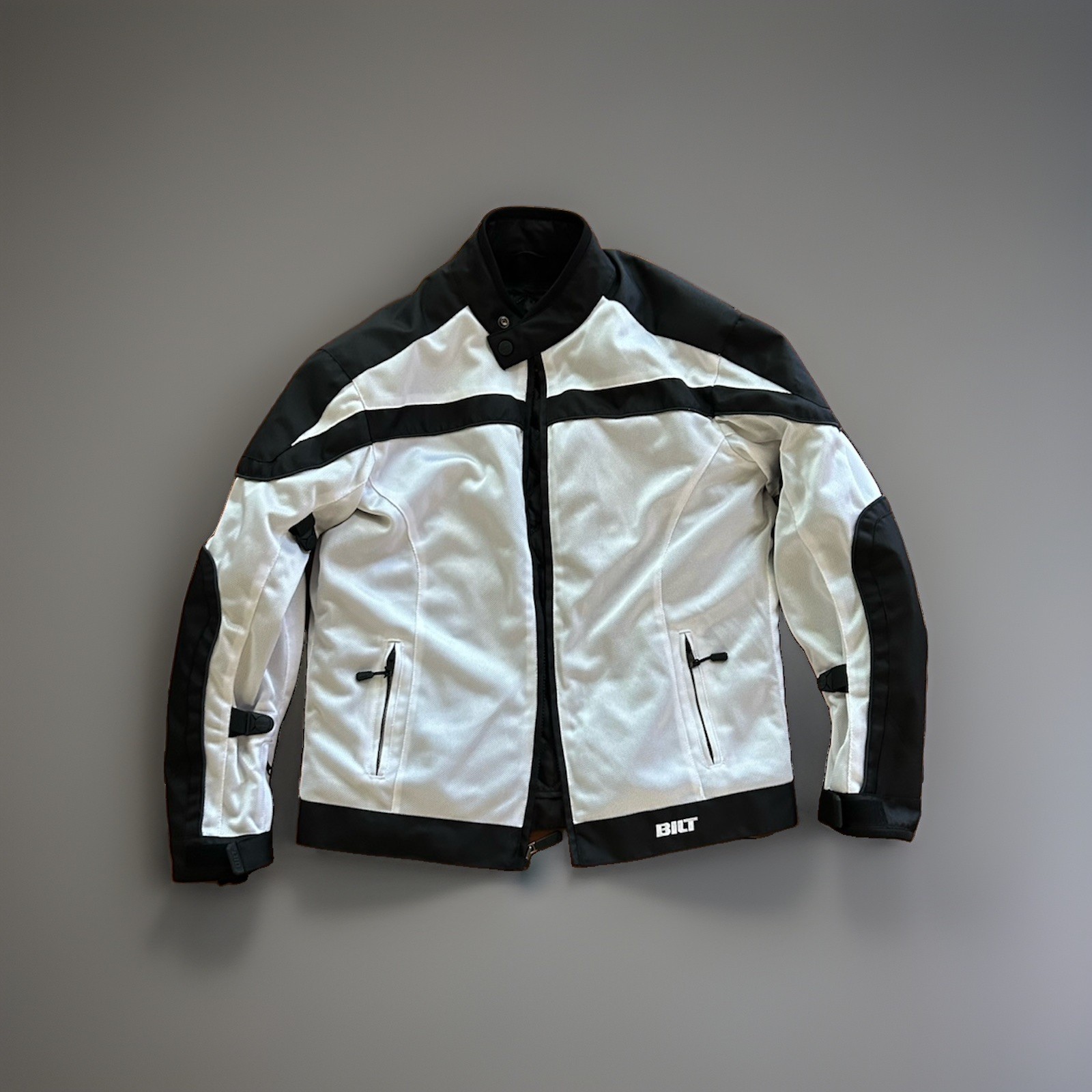 Bilt Men's Large (Tall) Mesh Textile Motorcycle Jacket With Armor