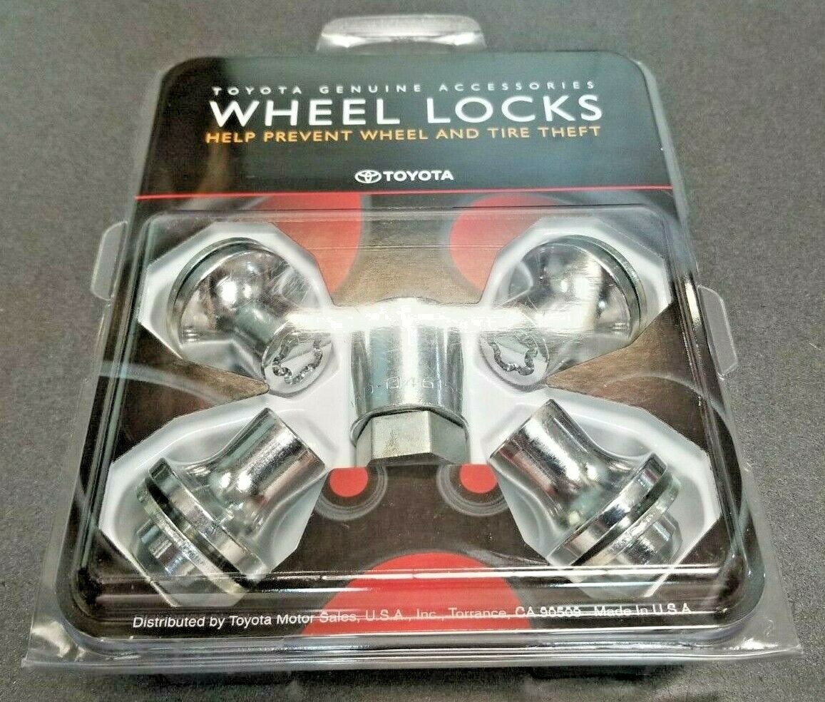 Toyota Genuine Alloy Wheel Locks PT276-60070 14mm x 1.5mm