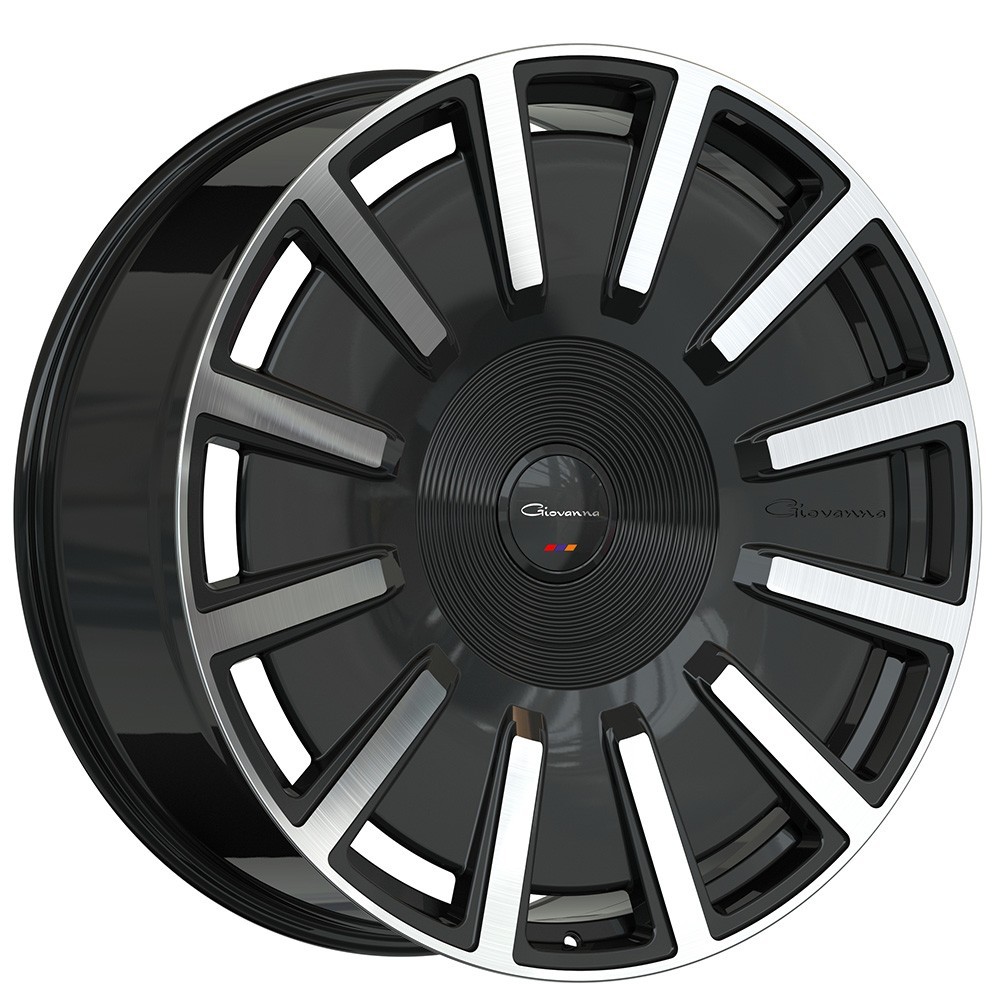 26'' inch Giovanna Panik Gloss Black wheels fit Escalade IQ Sierra XL Hummer EV