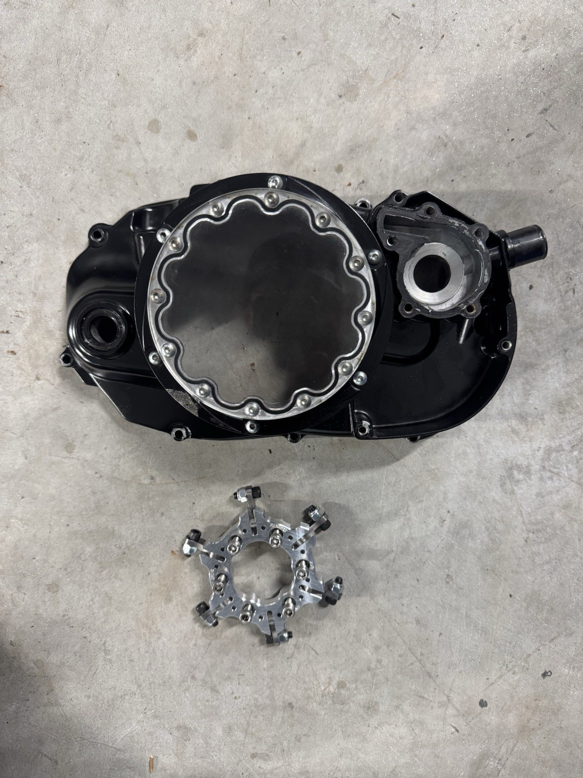 Yamaha Banshee 350 Direct Drive Lock Out Cover And Lockout Very Nice 
