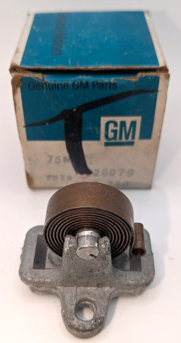 NOS 32609 GM Q-Jet Thermostat Choke Coil SBC 1973-1974 Corvette Camaro Chevelle