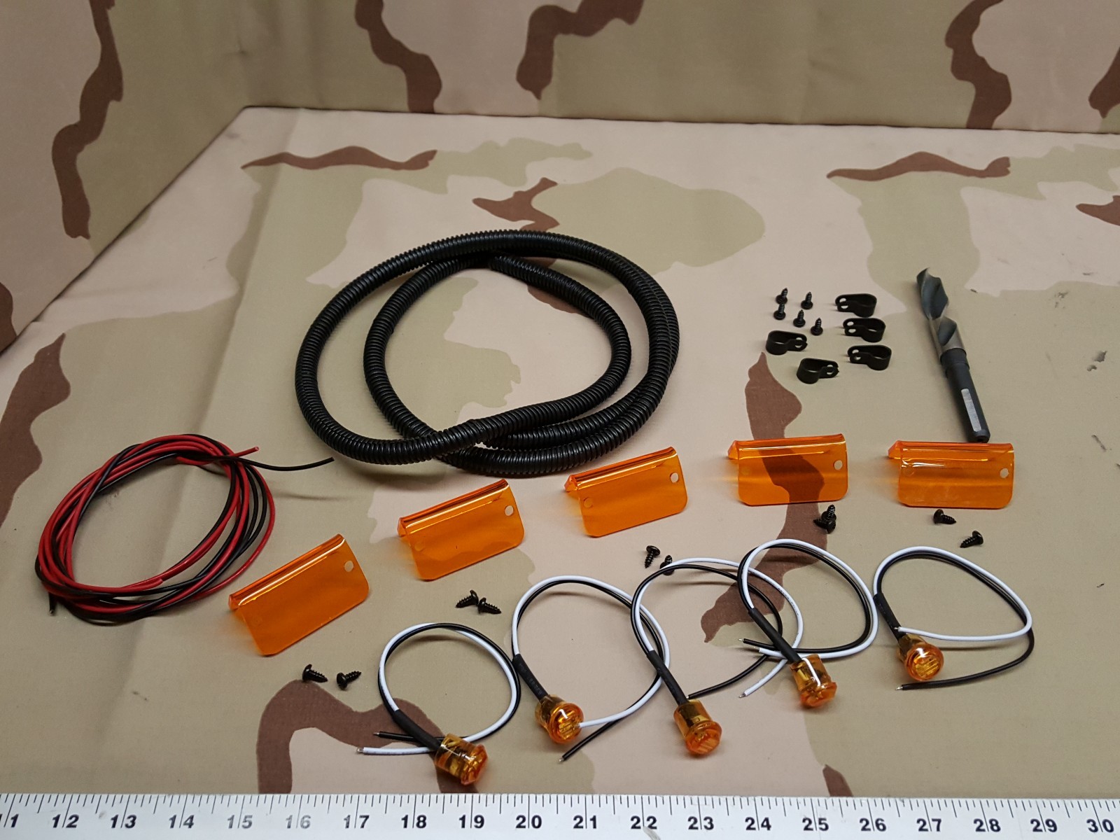 New Lund LED Upgrade Kit Includes New Lens Lenses + LEDs + Wiring & Hardware