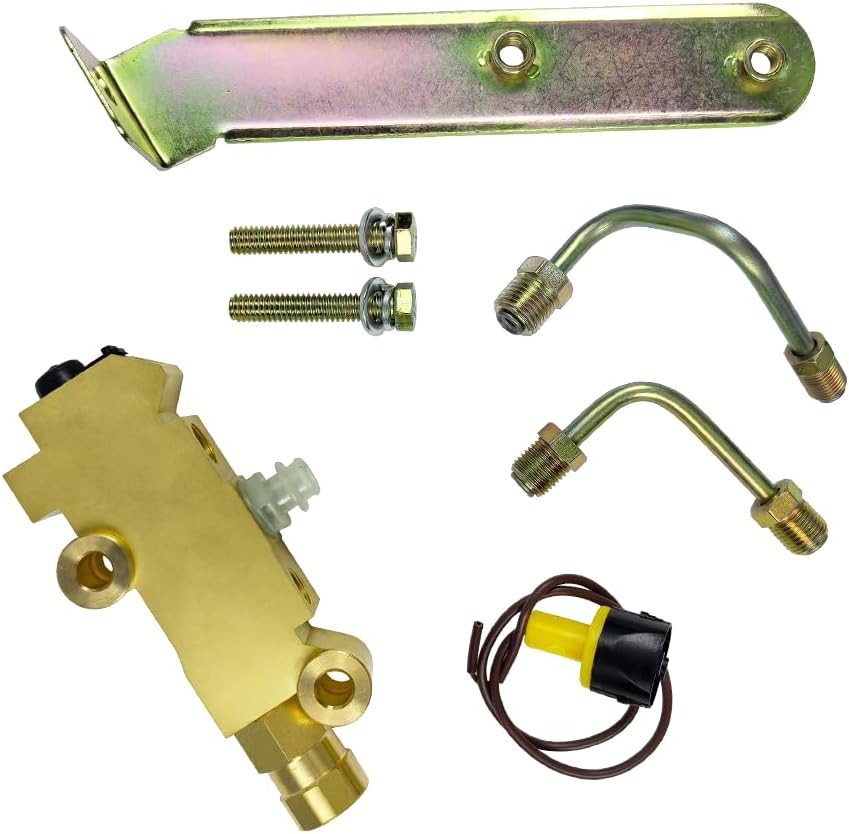 PV2 Brass Disc/Drum Disc Front Drum Rear Brake Proportioning Valve & Mount