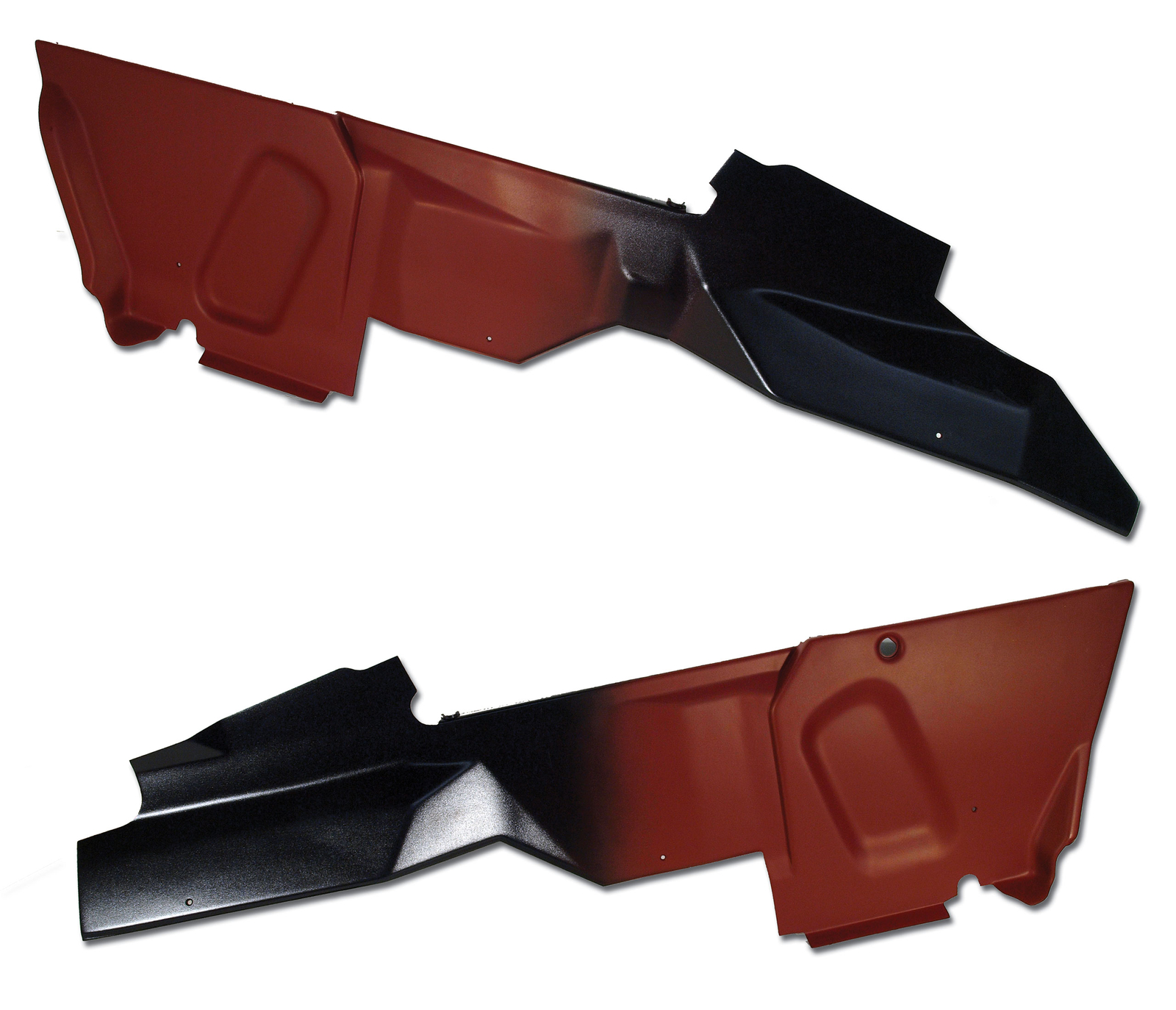 Corvette C4 Console Side Panels Red 1984-1985