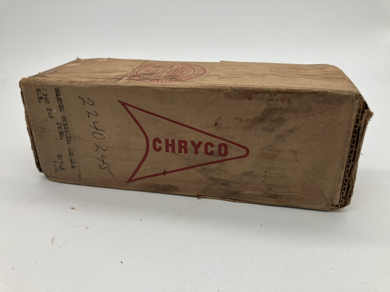 58-61 Chrysler Desoto Dodge Plymouth Manual Brake Master Cylinder Kit 2240245 58-61 Chrysler Desoto Dodge Plymouth Manual Brake Master Cylinder Kit 2240245