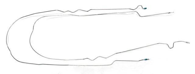 Stainless Steel Brake Lines Front to Rear 89-95 Toyota Truck 4WD & Standard Cab