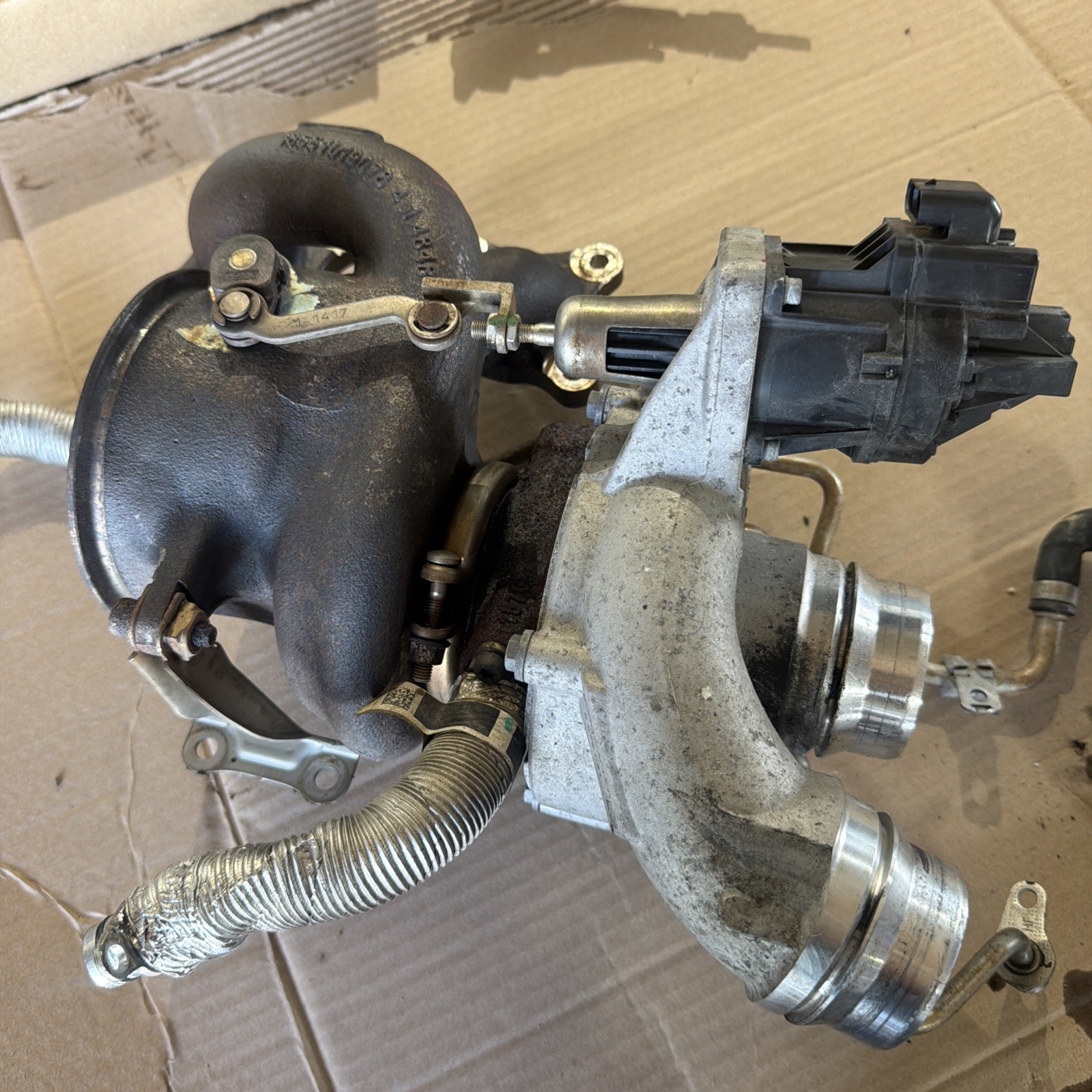 2020-2025 BMW B58 3.0L 540i 740i 840i X5 X6 X7 ENGINE TURBOCHARGER TURBO 8679021 2020-2025 BMW B58 3.0L 540i 740i 840i X5 X6 X7 ENGINE TURBOCHARGER TURBO 8679021