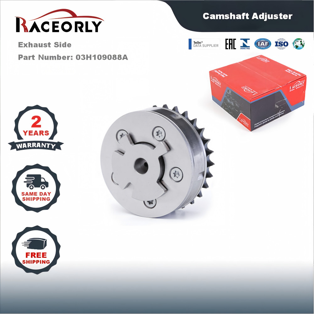 RACEORLY Exhaust Camshaft Adjuster VVT For VW CC Phaeton R36 Q7 3.6L 03H109088A